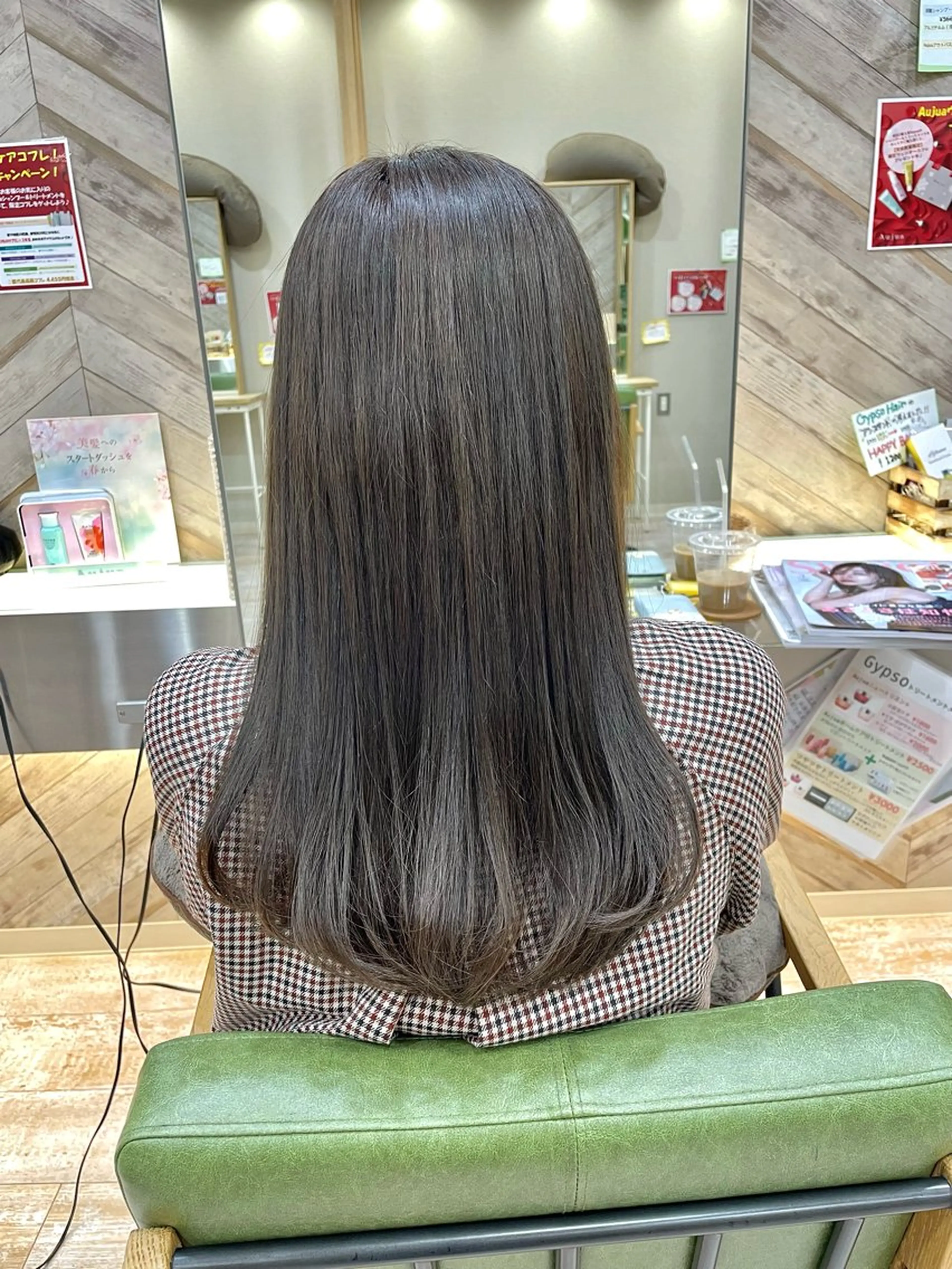 ロング カラー カット ヘアカラー トリートメント ヘアサロンジプソ【旧ライラ】所属・佐々木 美帆のヘアスタイル