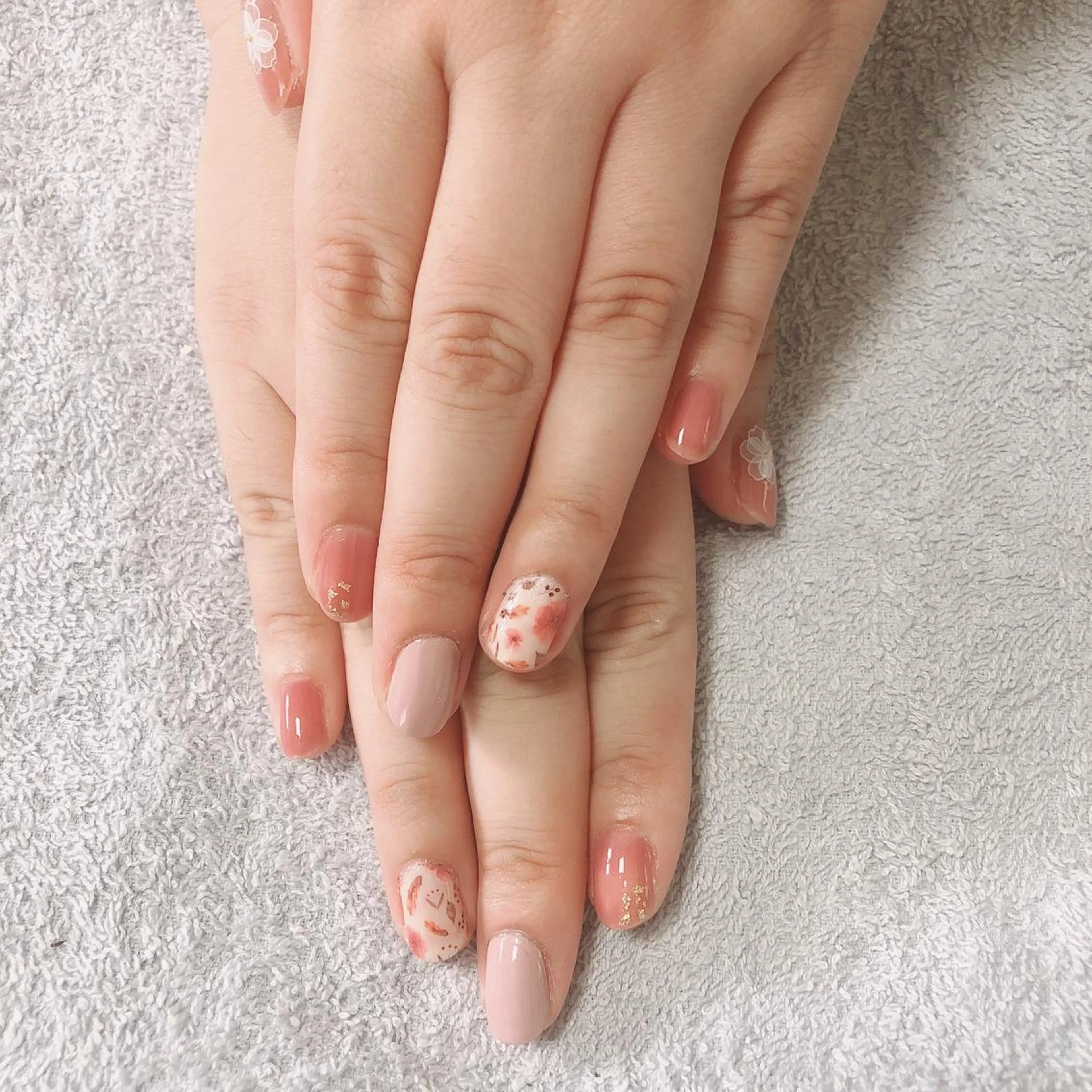 ネイル アートネイル ピンク 結城 怜菜のネイルデザイン