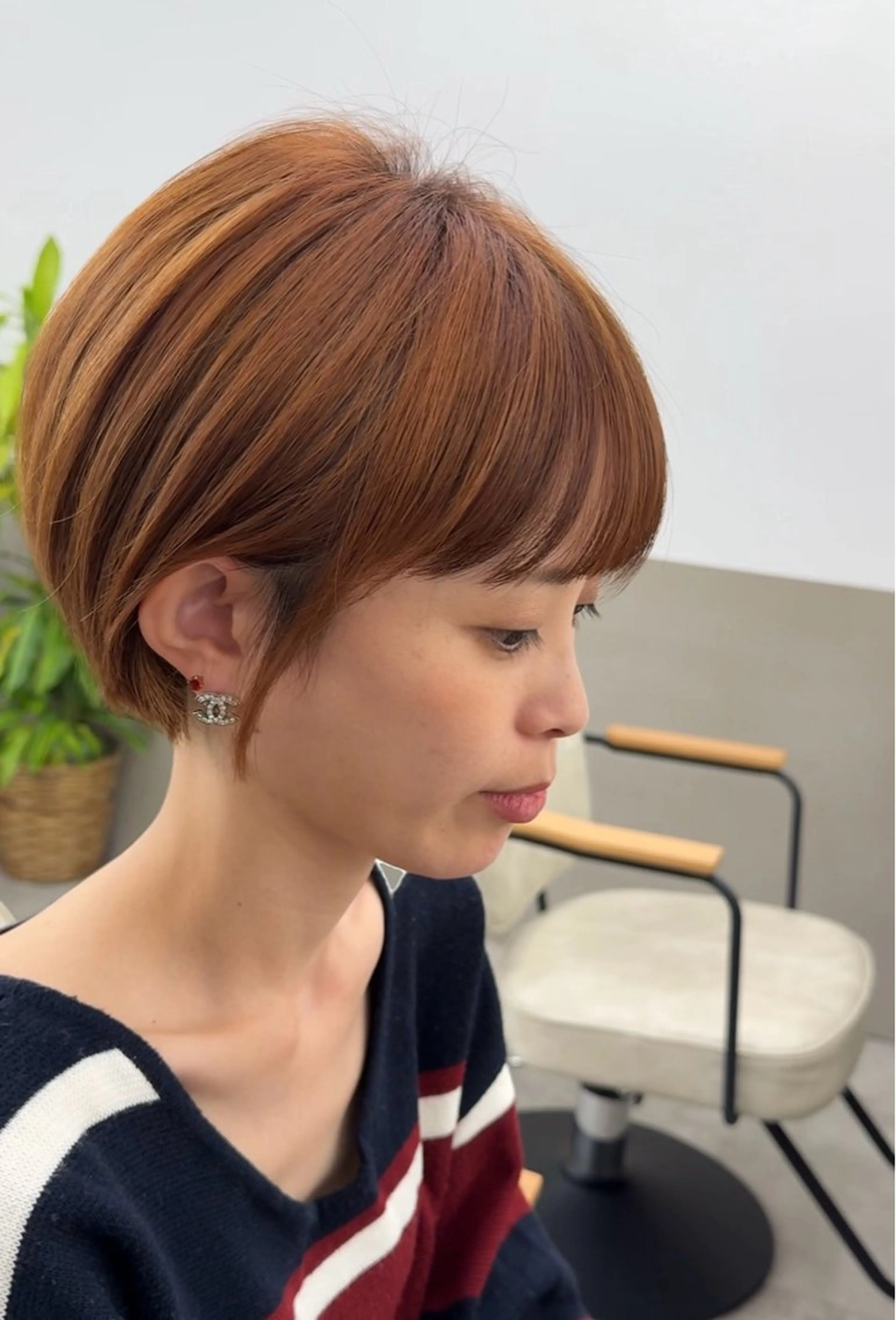 ショート ショート/ 似合わせカットモカのヘアスタイル