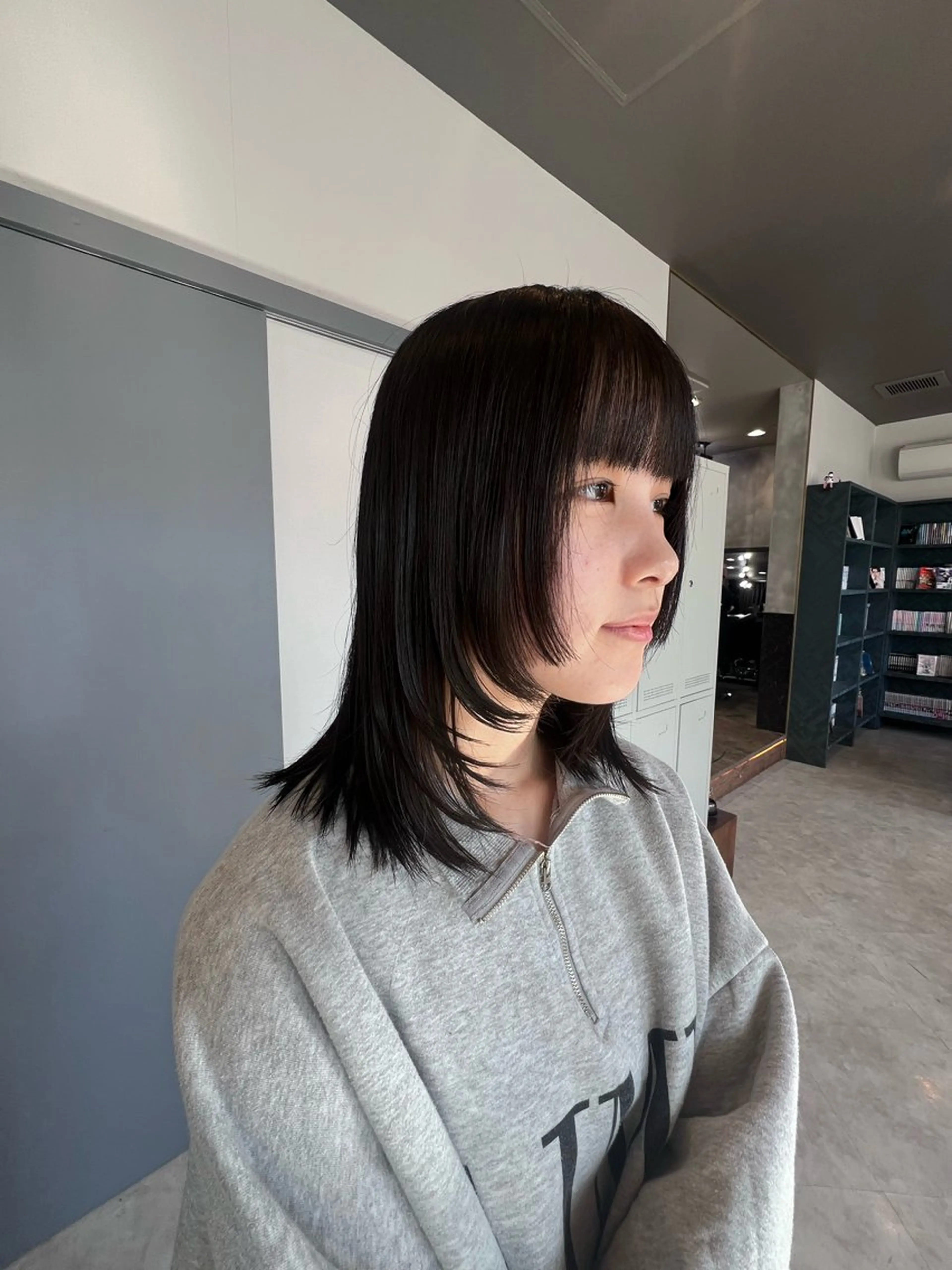 ミディアム 姫カット レイヤーカット yomu  hair library所属・武藤 りょうのヘアスタイル