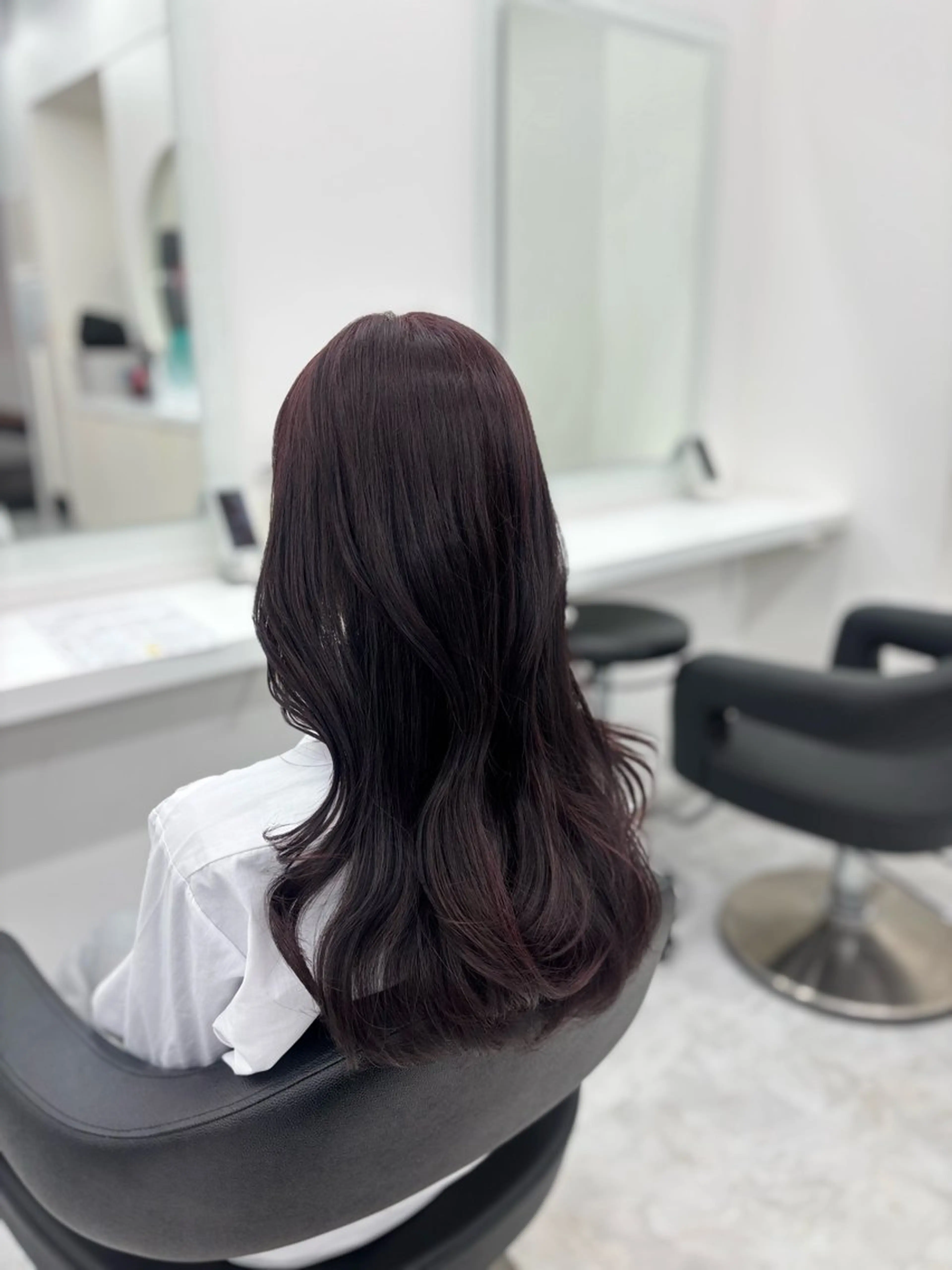 ロング カラー ヘアカラー 🤍レイヤー/顔周り 暖色hirari🤍のヘアスタイル