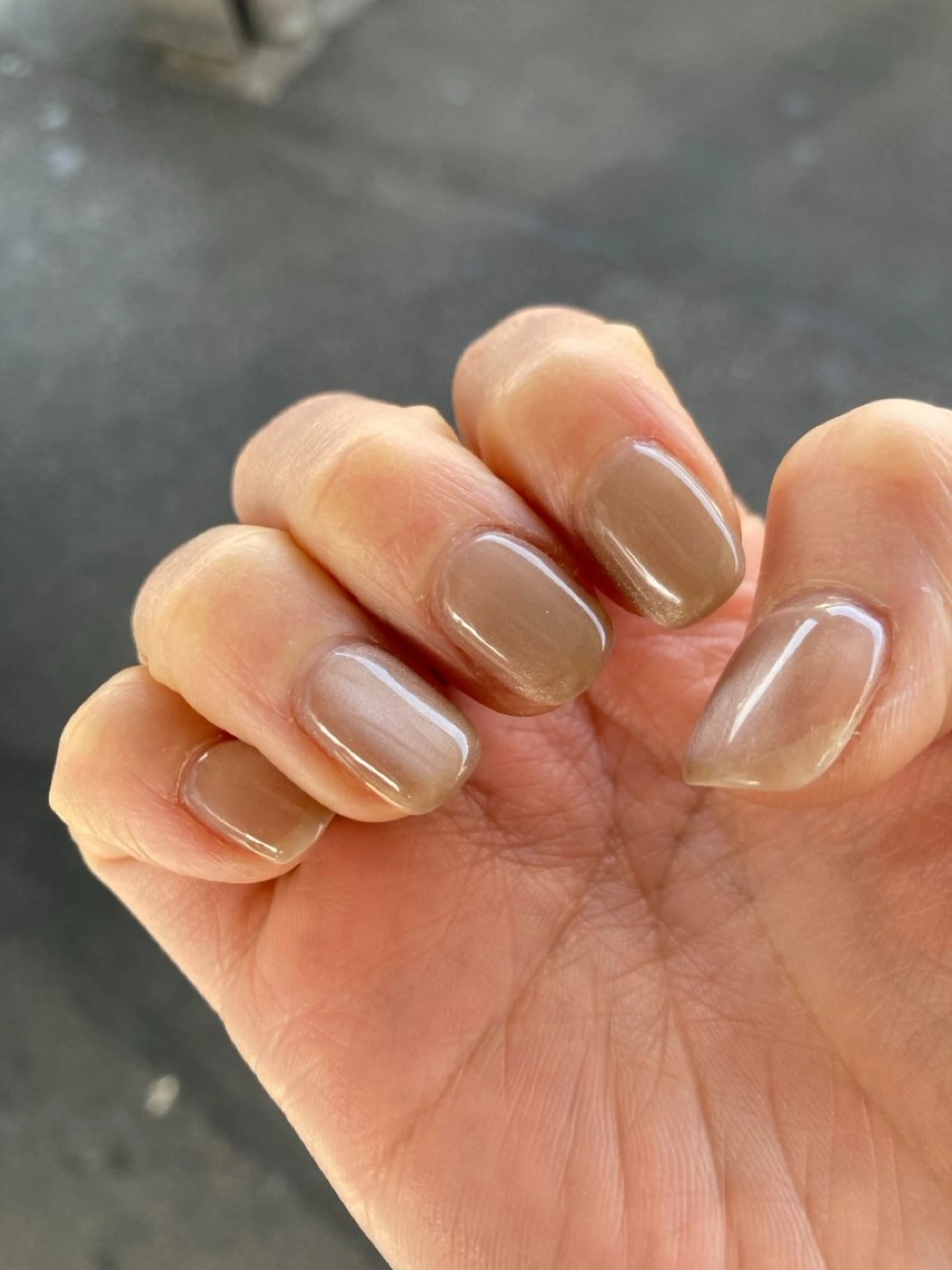 ネイル マグネットネイル ハンドネイル filonnail yui_ニュアンスのネイルデザイン