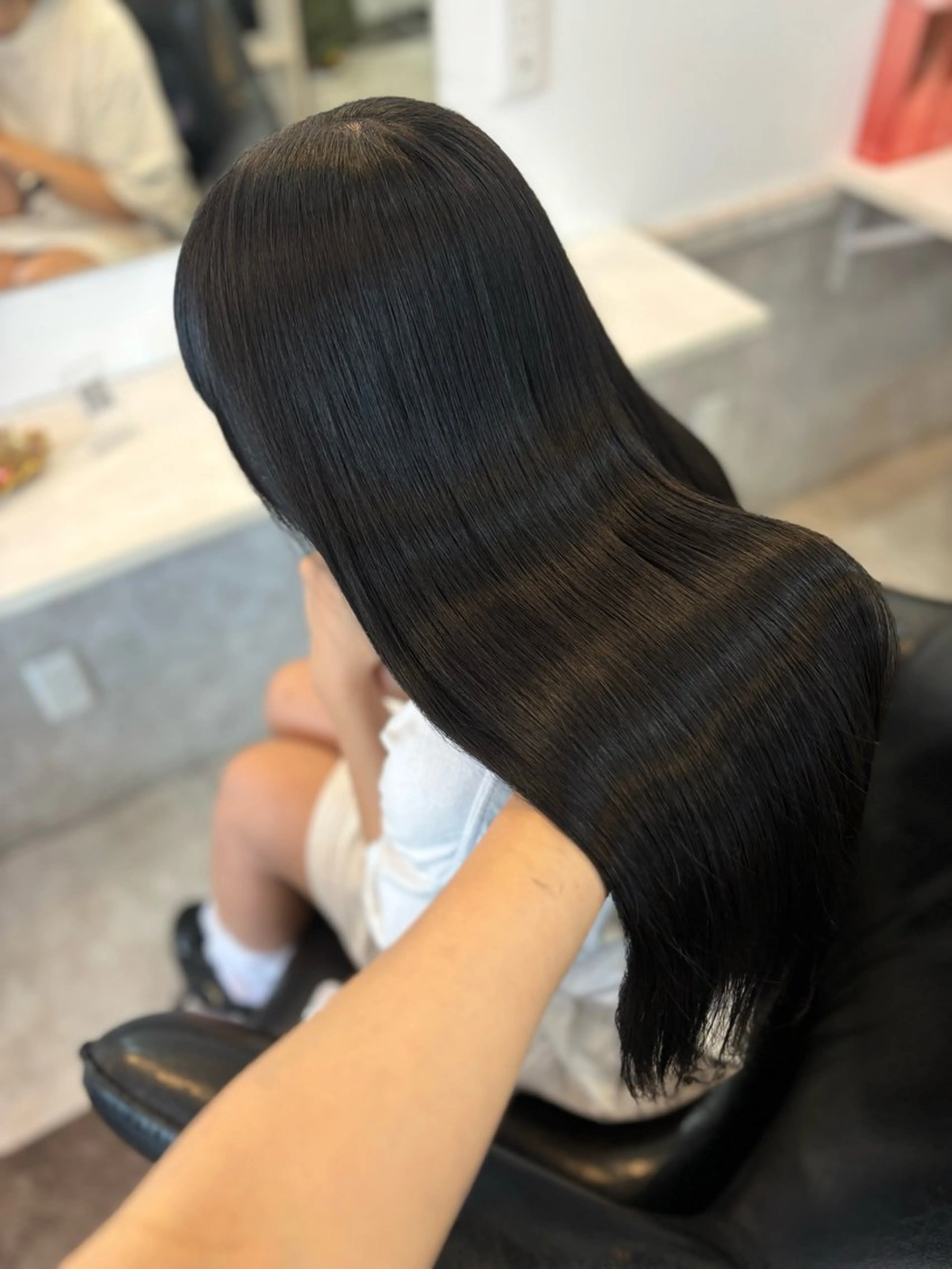 ロング カラー 😈せいと😈 ハイトーン/縮毛矯正のヘアスタイル