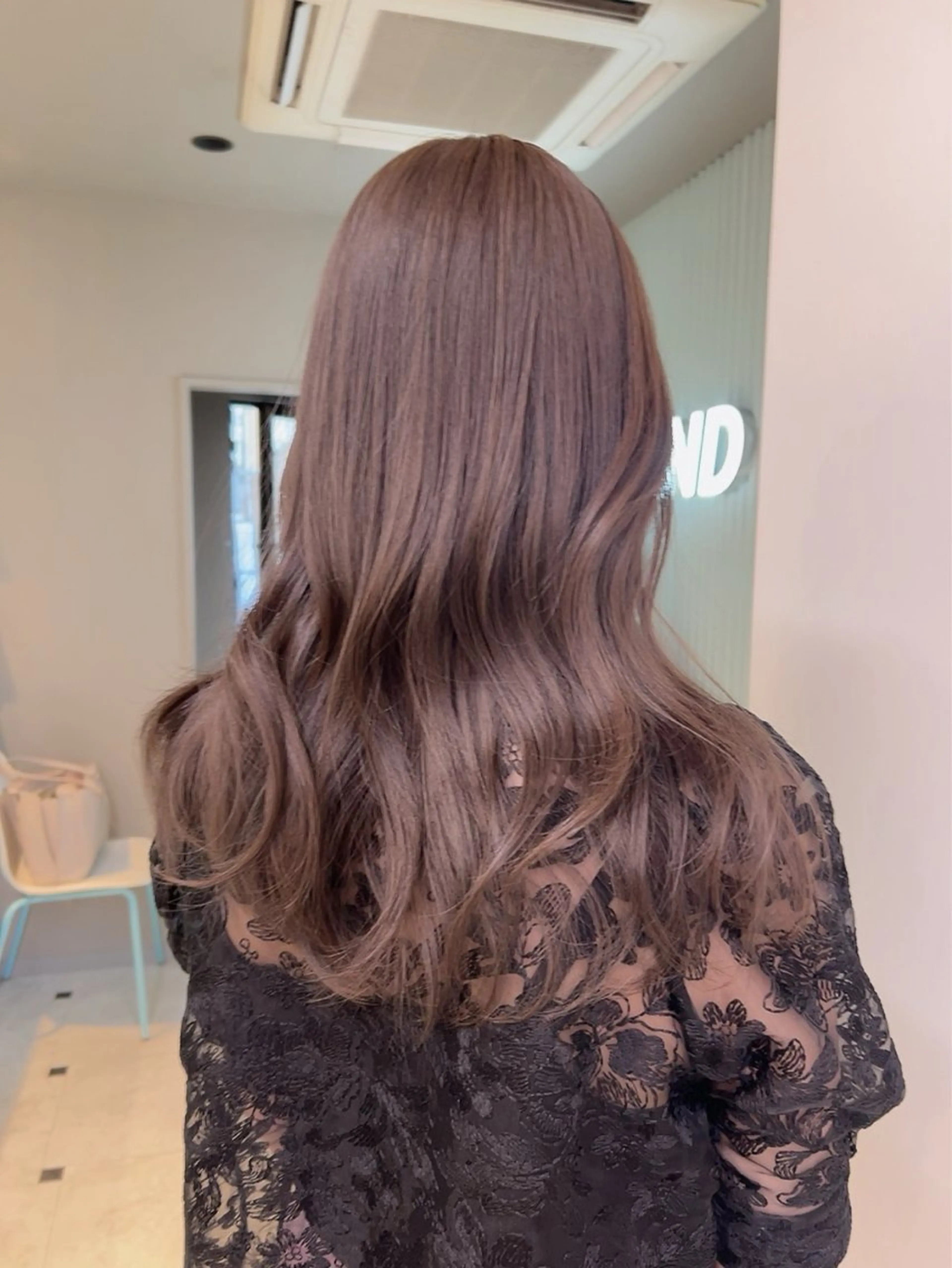 セミロング カラー ヘアカラー トリートメント 🥞ベージュ系カラー 【すずきりほ】🥞のヘアスタイル