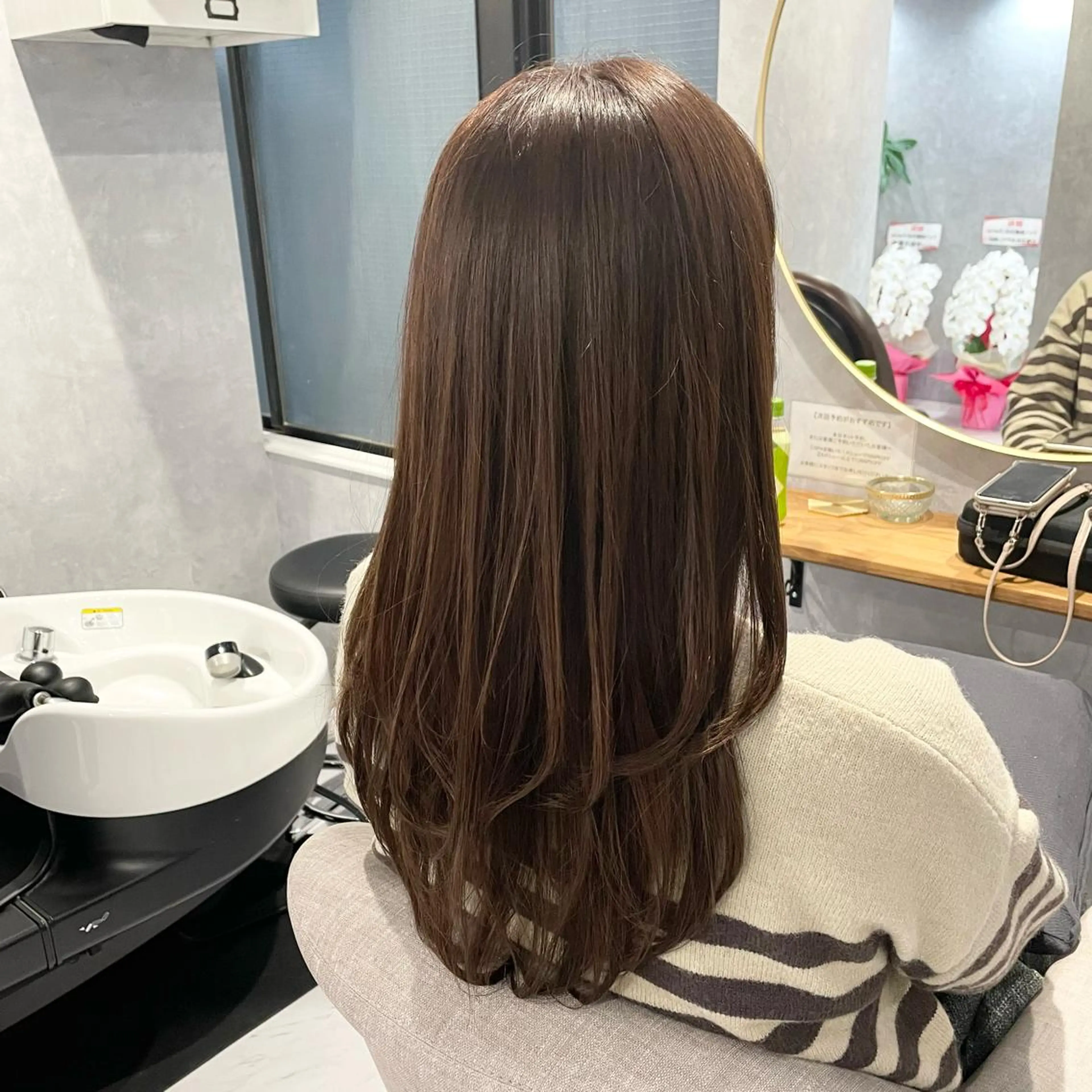 ロング カラー 髪質改善&Spa fee 南越谷店2号店所属・岩井 夏生のヘアスタイル