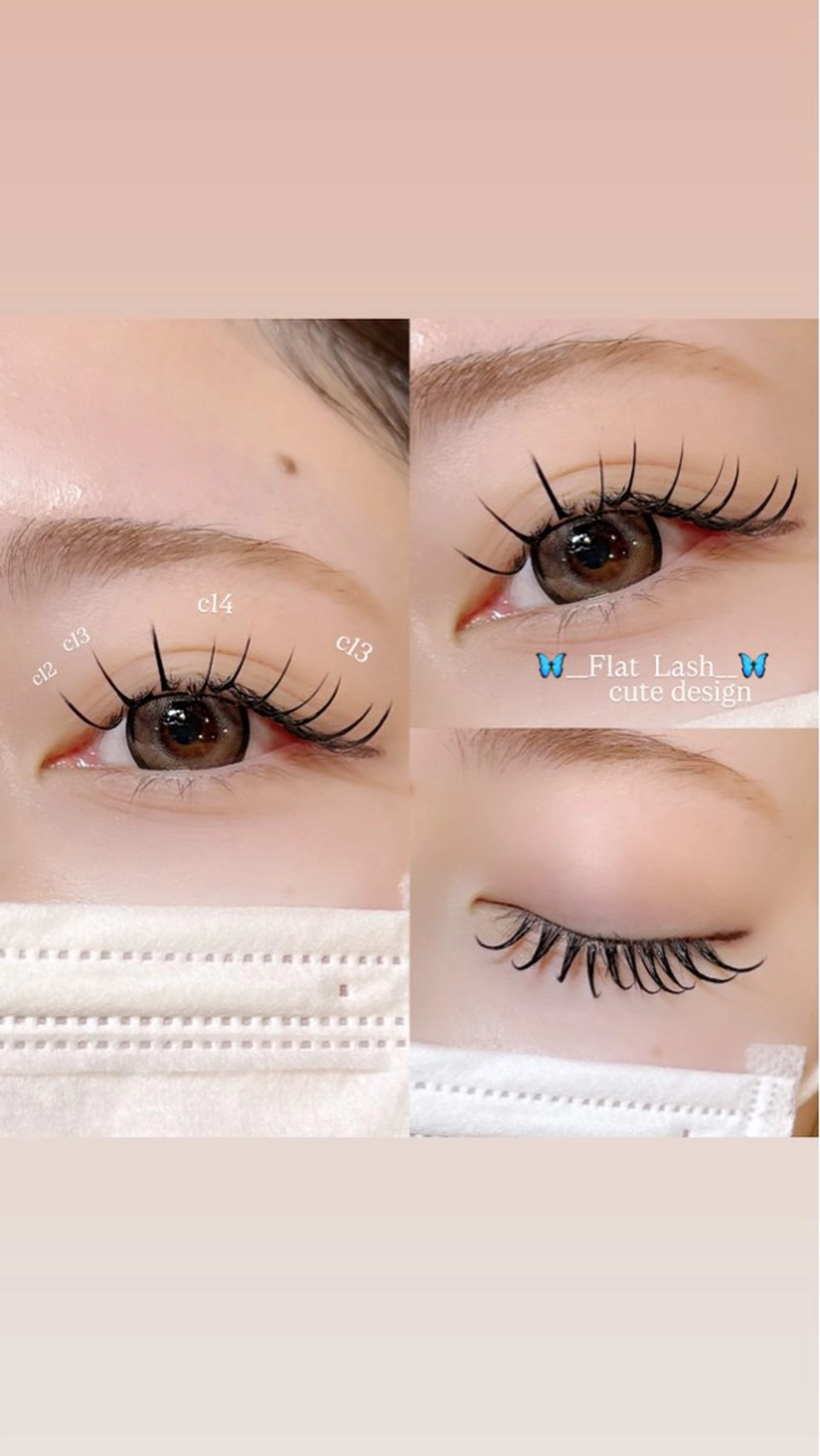 マツエク・マツパ lash & brow PORTE269所属・PORTE269🦋 Maika.のマツエク・マツパデザイン