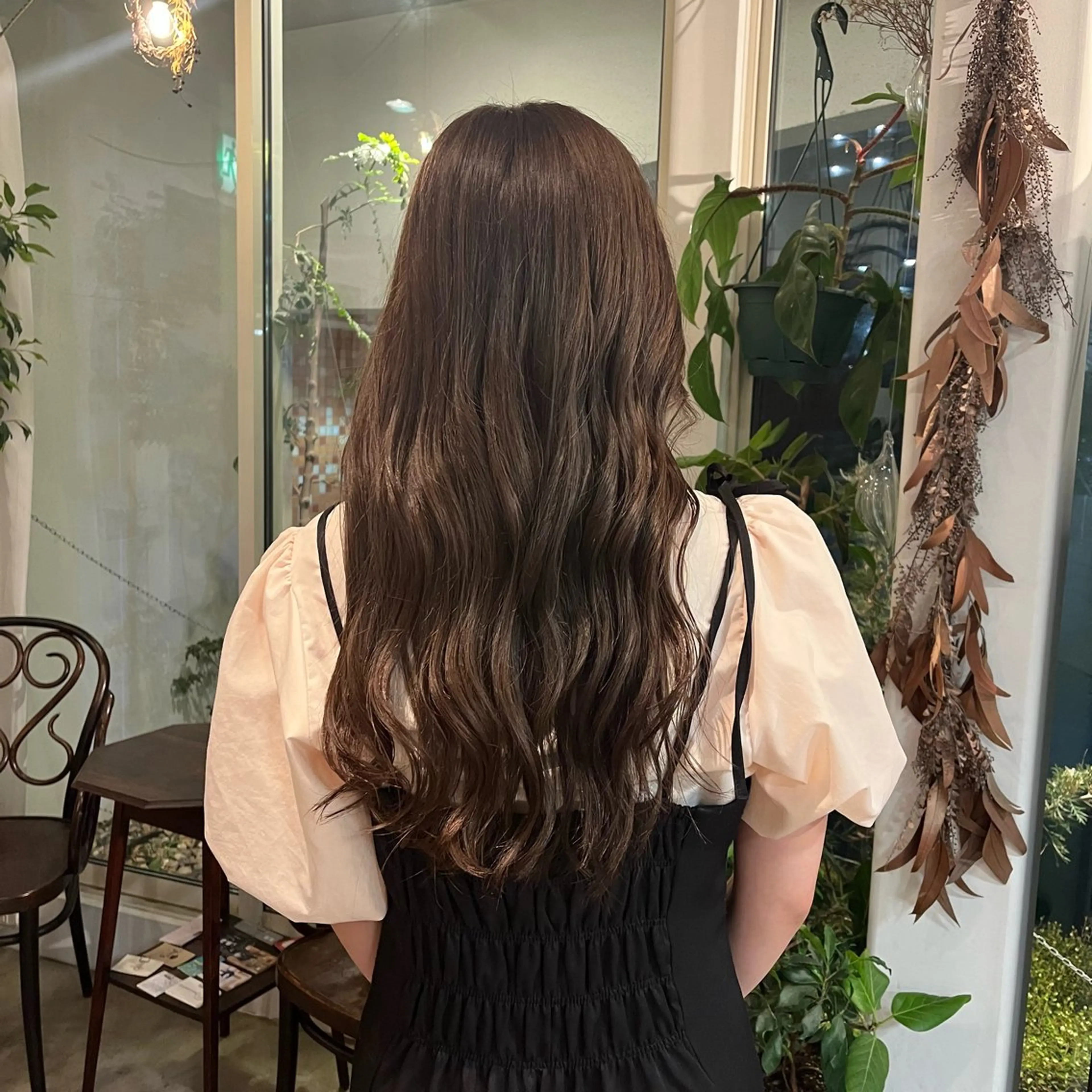 ロング カラー 高原 優のヘアスタイル