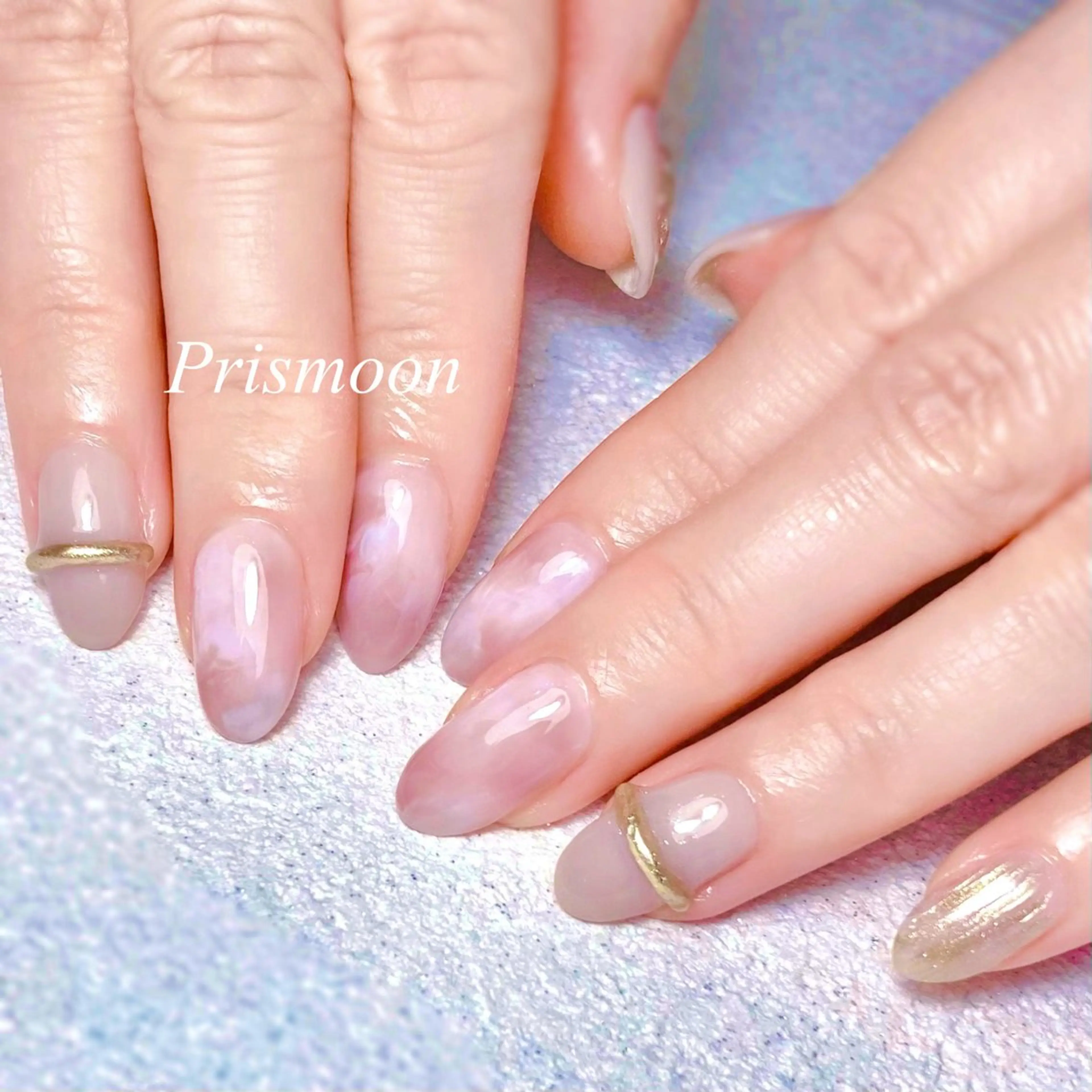 ネイル ニュアンスネイル Prismoon  Nail所属・Prismoon Nailのネイルデザイン