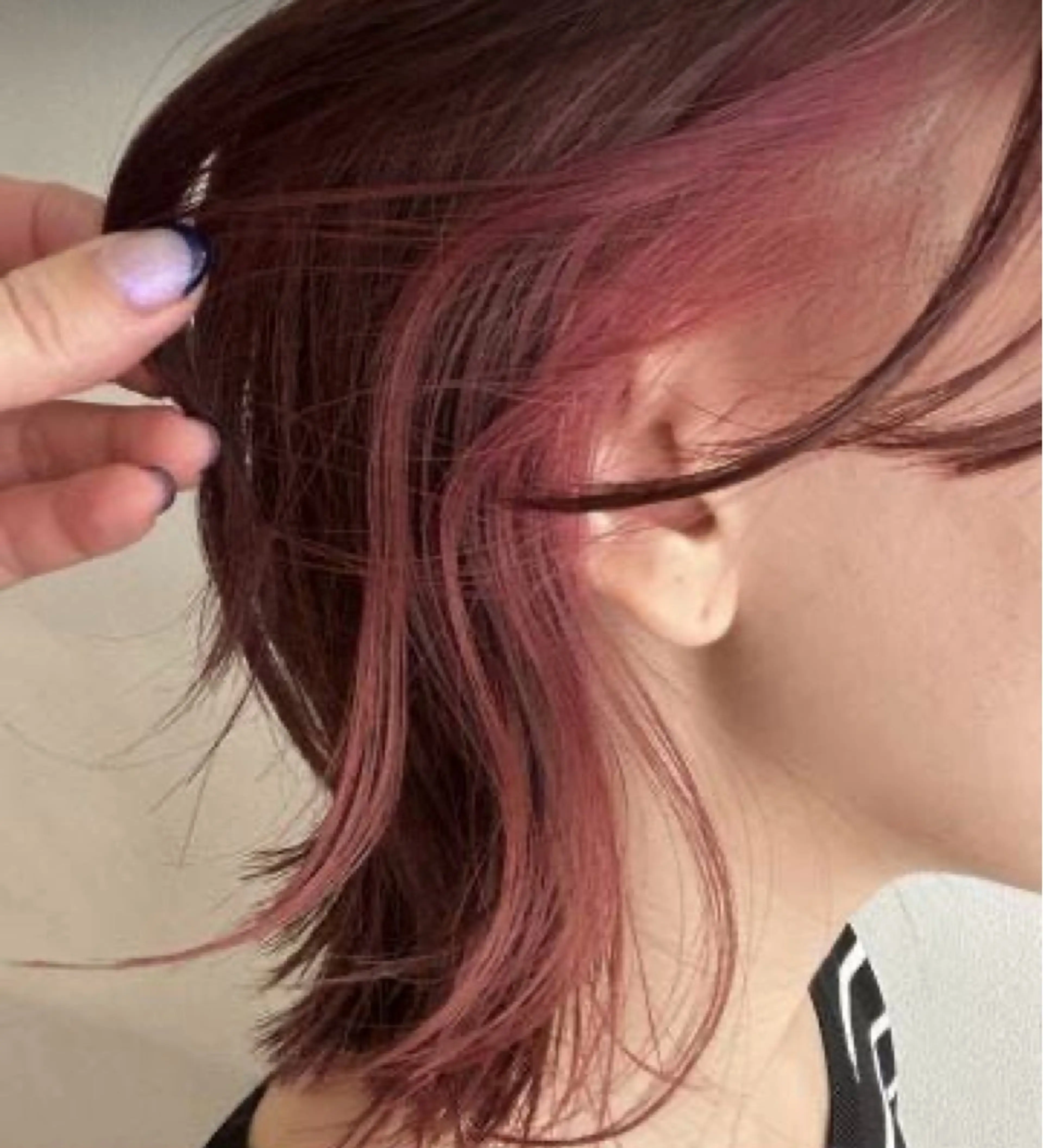 カラー 羽深 悠大のヘアスタイル