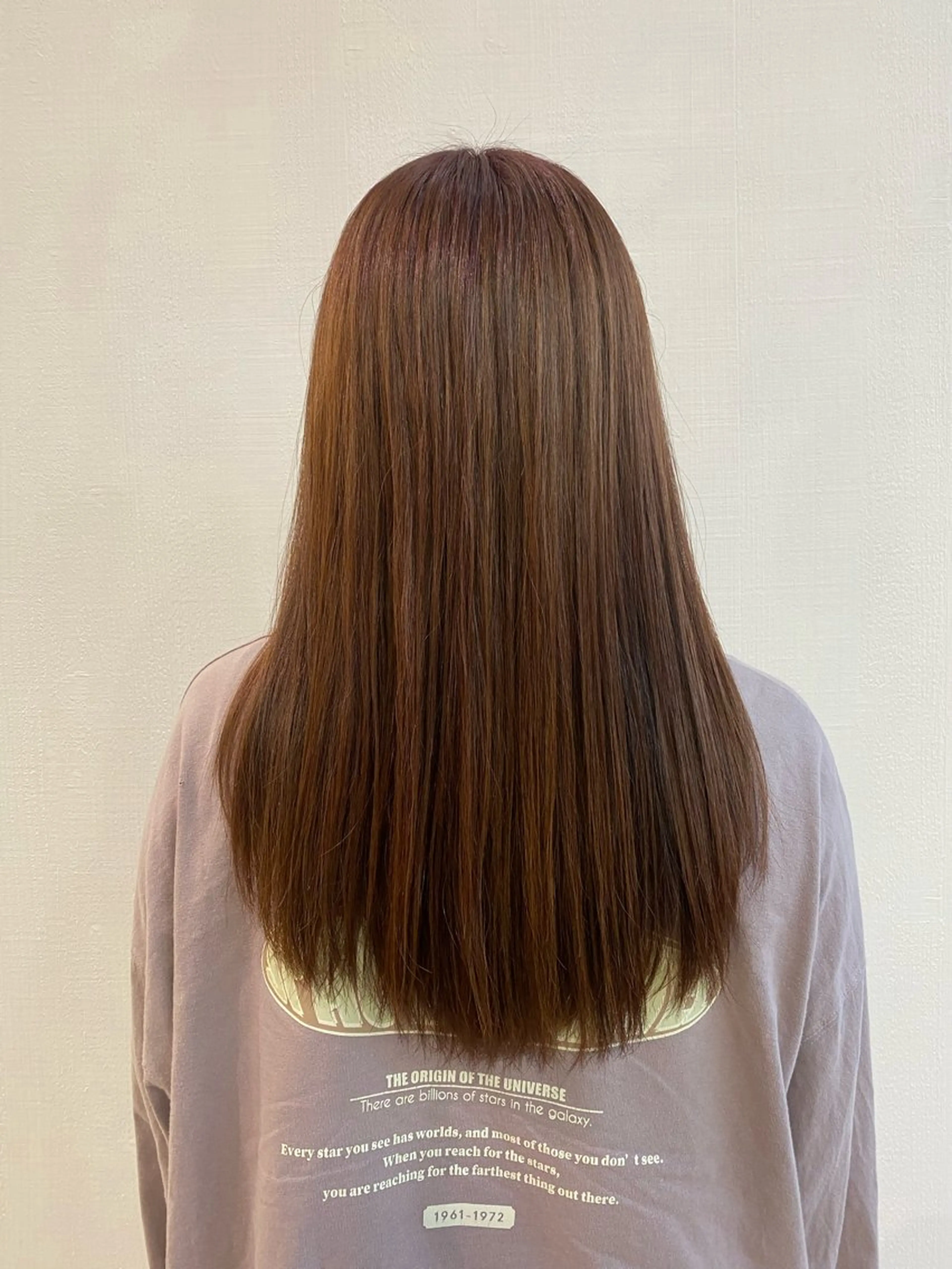 ロング カラー 佐藤 森夏のヘアスタイル