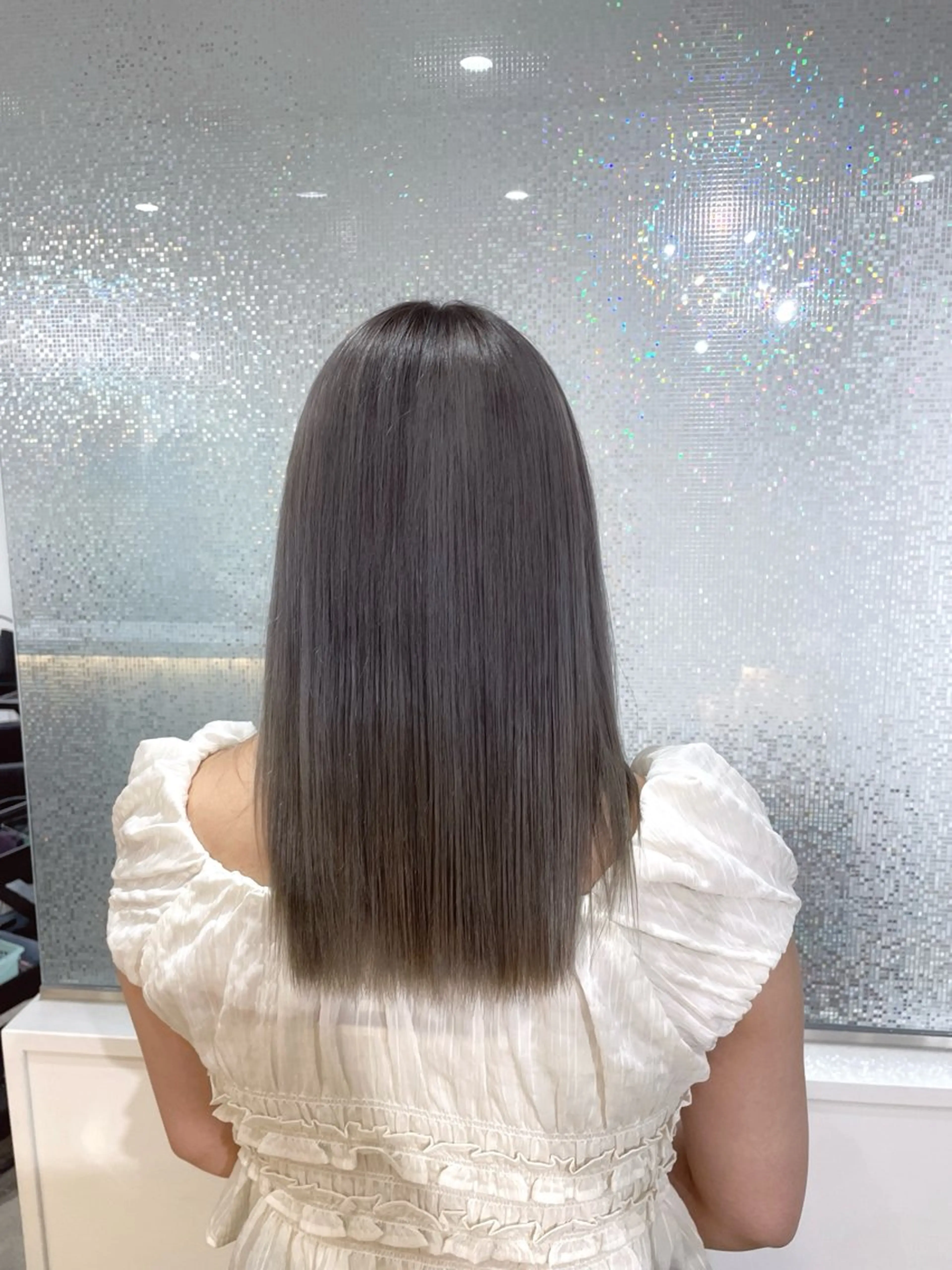 ミディアム ヘアカラー Mizuki/府中/ 艶感カラー🌀のヘアスタイル