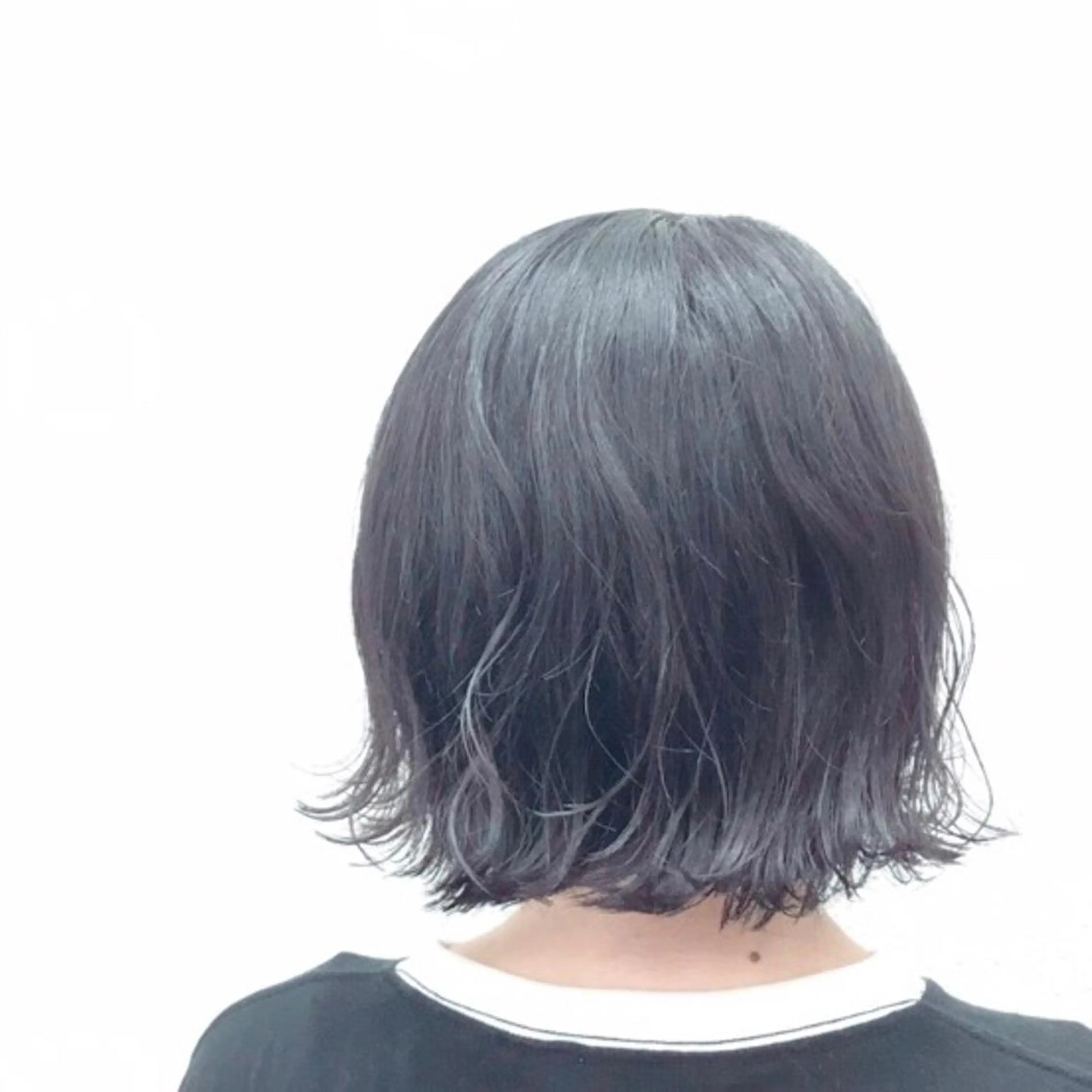 ショート カラー ボブ くせ毛 外ハネヘア 韓国　縮毛矯正 髪質改善　木村のヘアスタイル