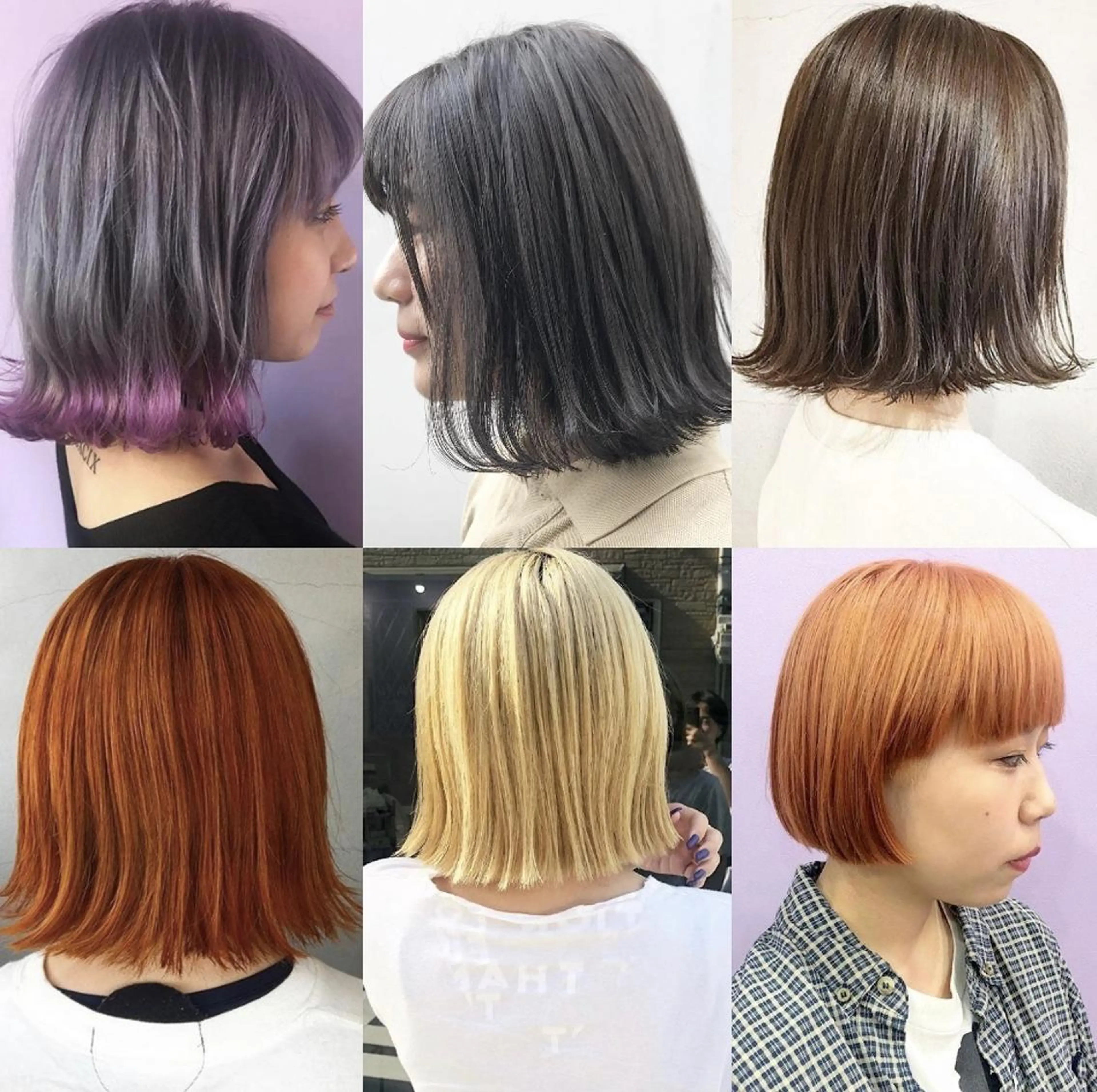 ショート M所属・ハイトーン/透け感 カラー🎀真香のヘアスタイル