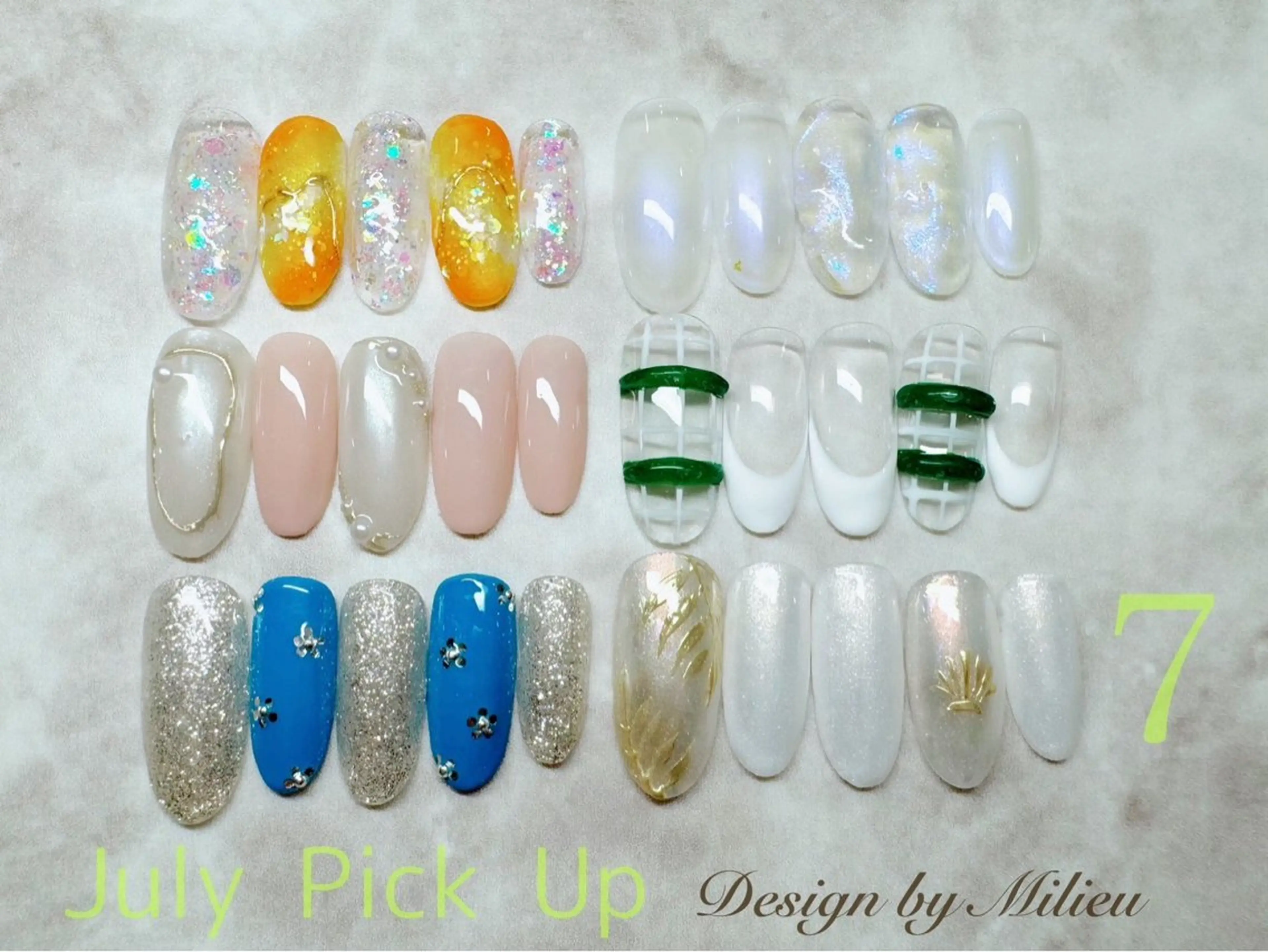 ネイル ハンドネイル 鈴木 優希のネイルデザイン