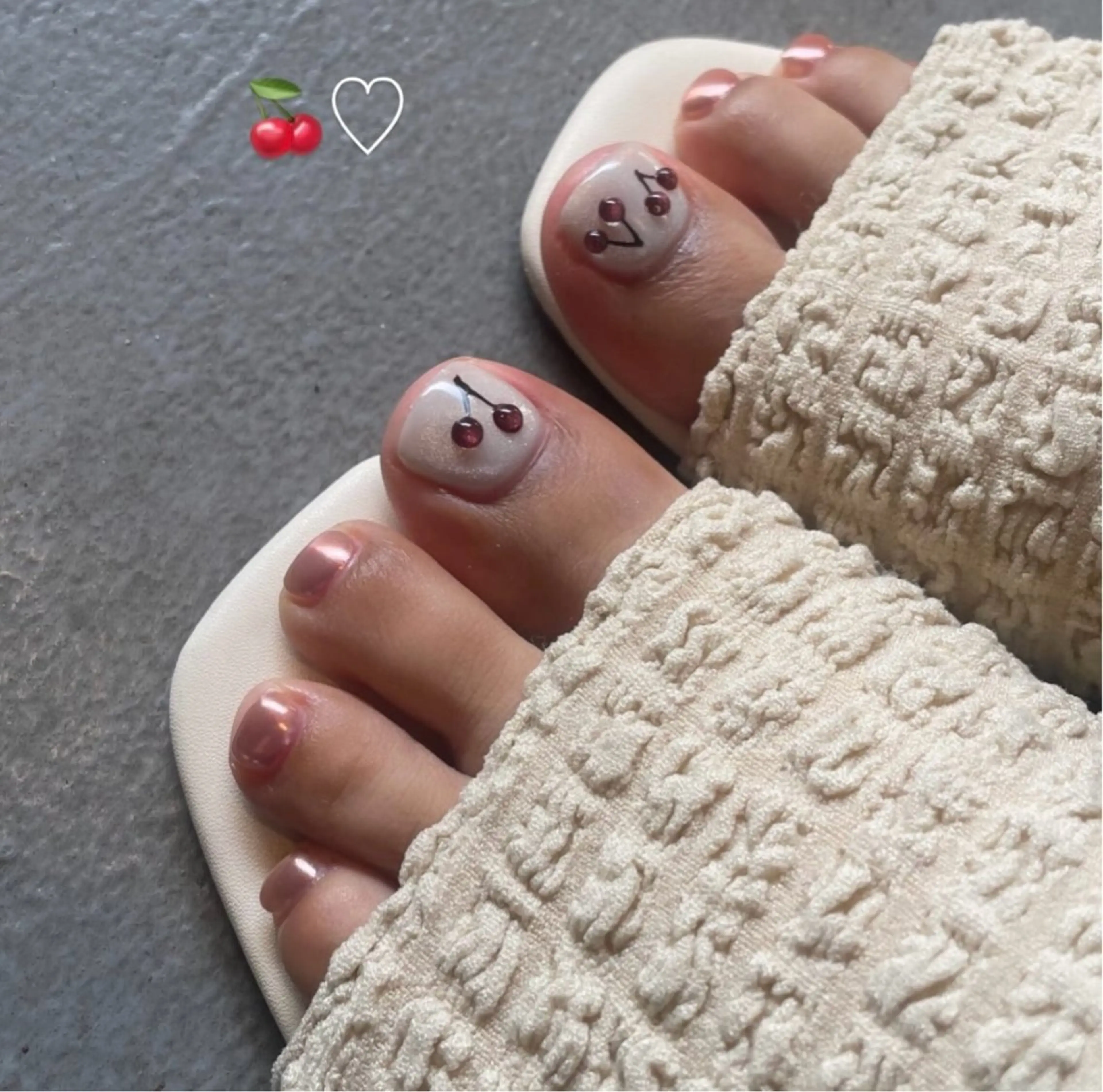 【foot👣】1本アート🎨※説明必読⚠️の写真