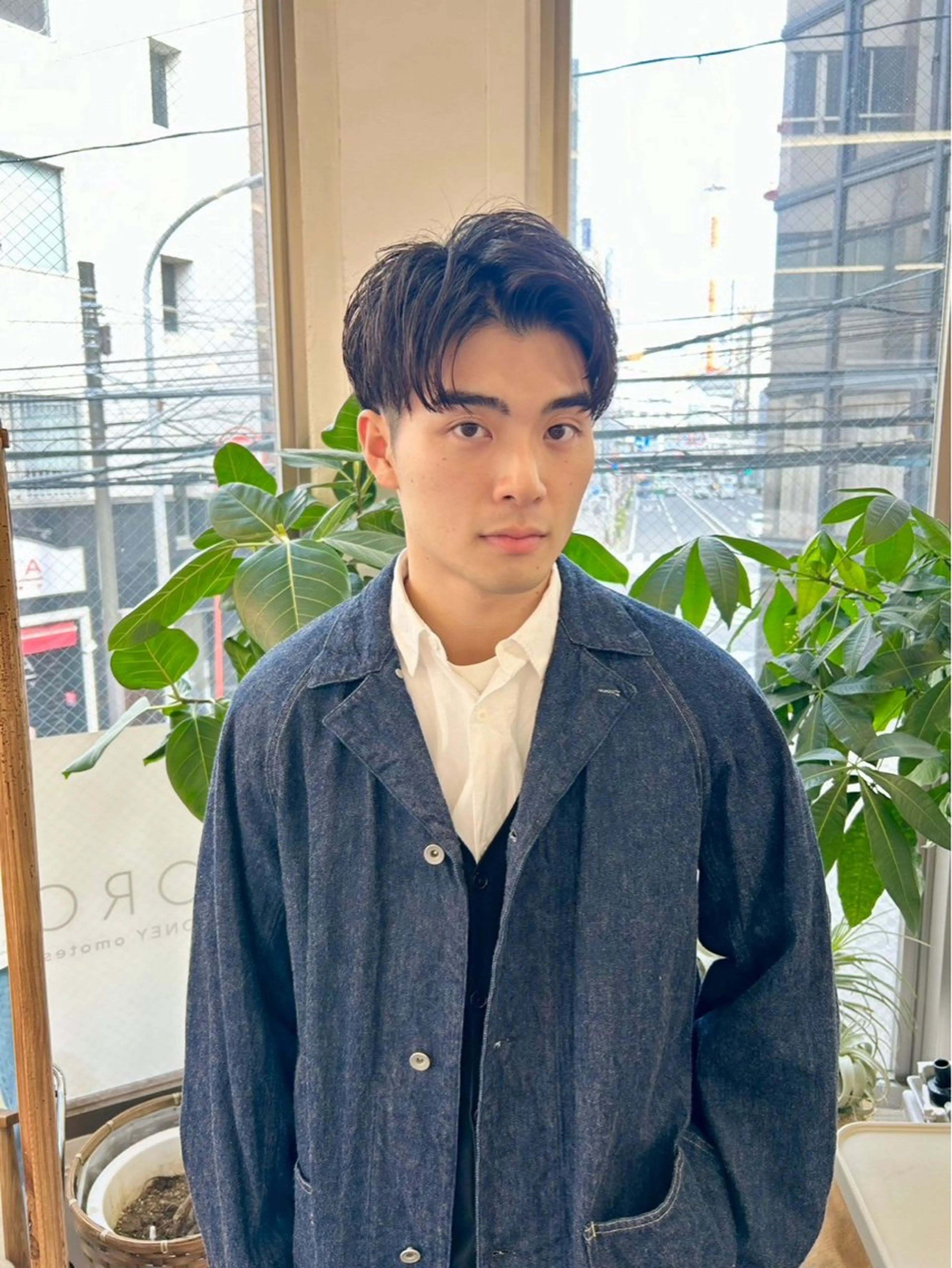 メンズ カット ヘッドスパ カットお任せ☆ 毎月２００名ご来店♪のヘアスタイル