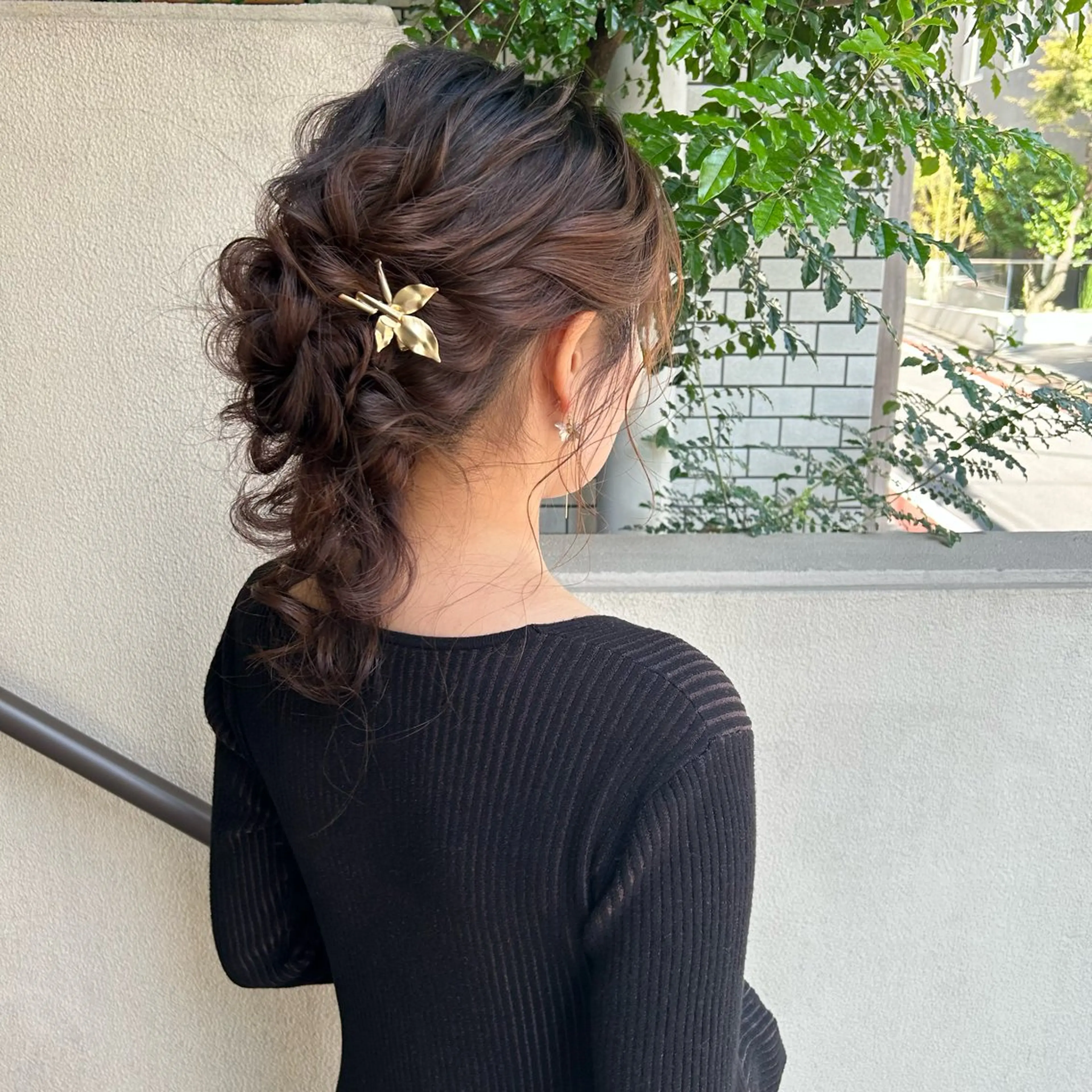 ロング ヘアアレンジ ヘアセット 飯塚 沙衣のヘアスタイル