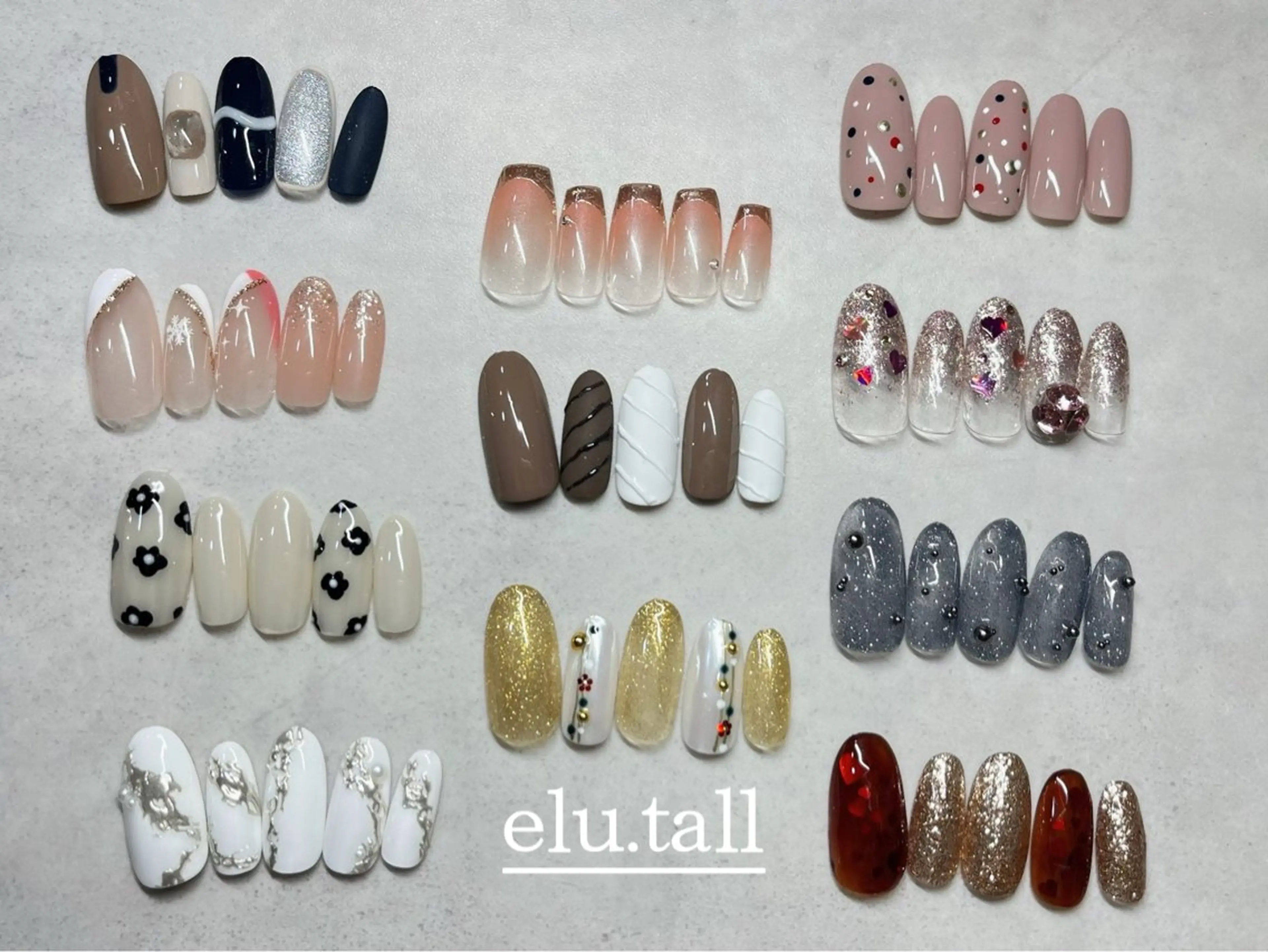 ネイル ハンドネイル elu 船橋店のネイルデザイン