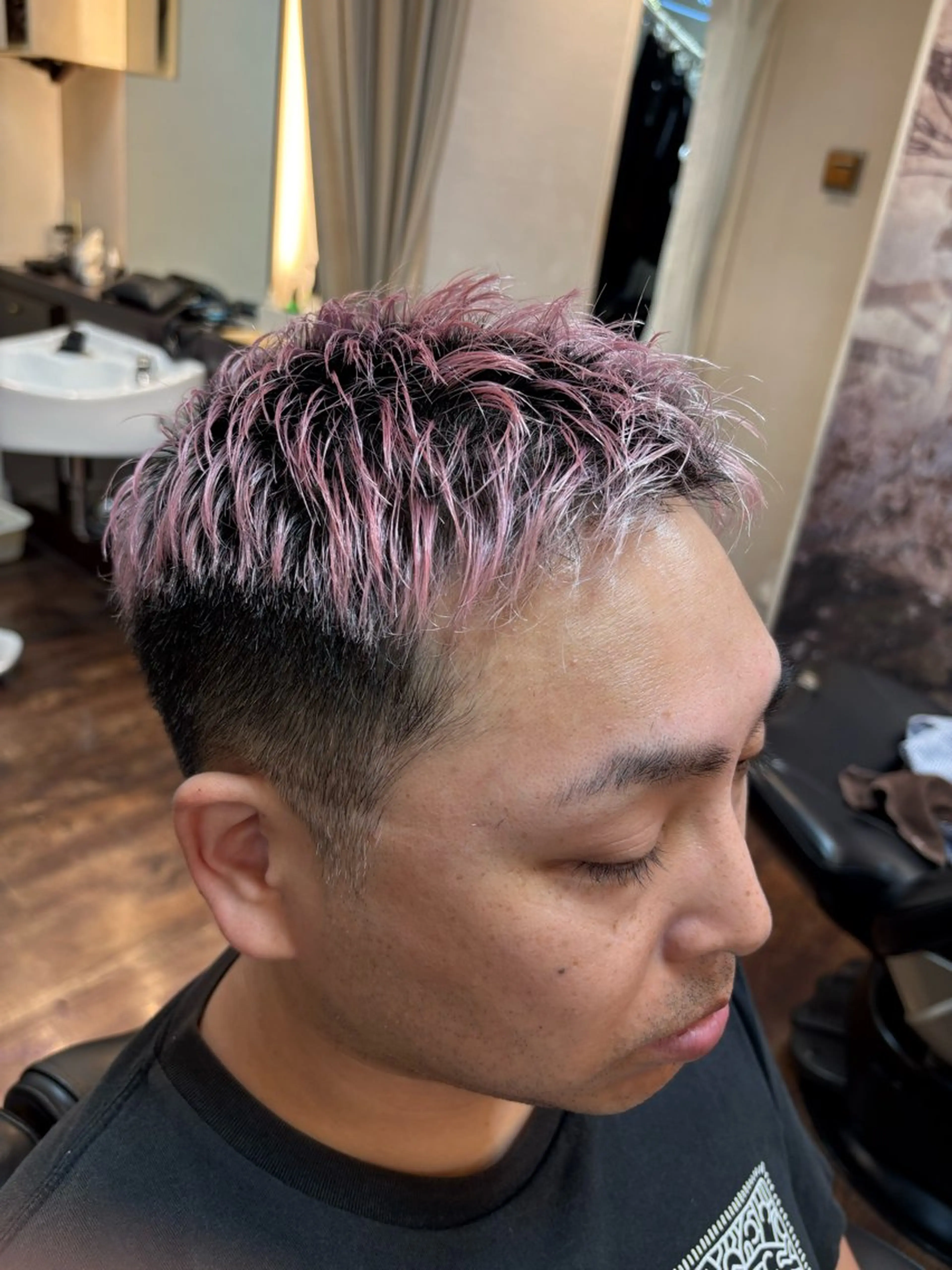 メンズ 吉田 秀斗のヘアスタイル