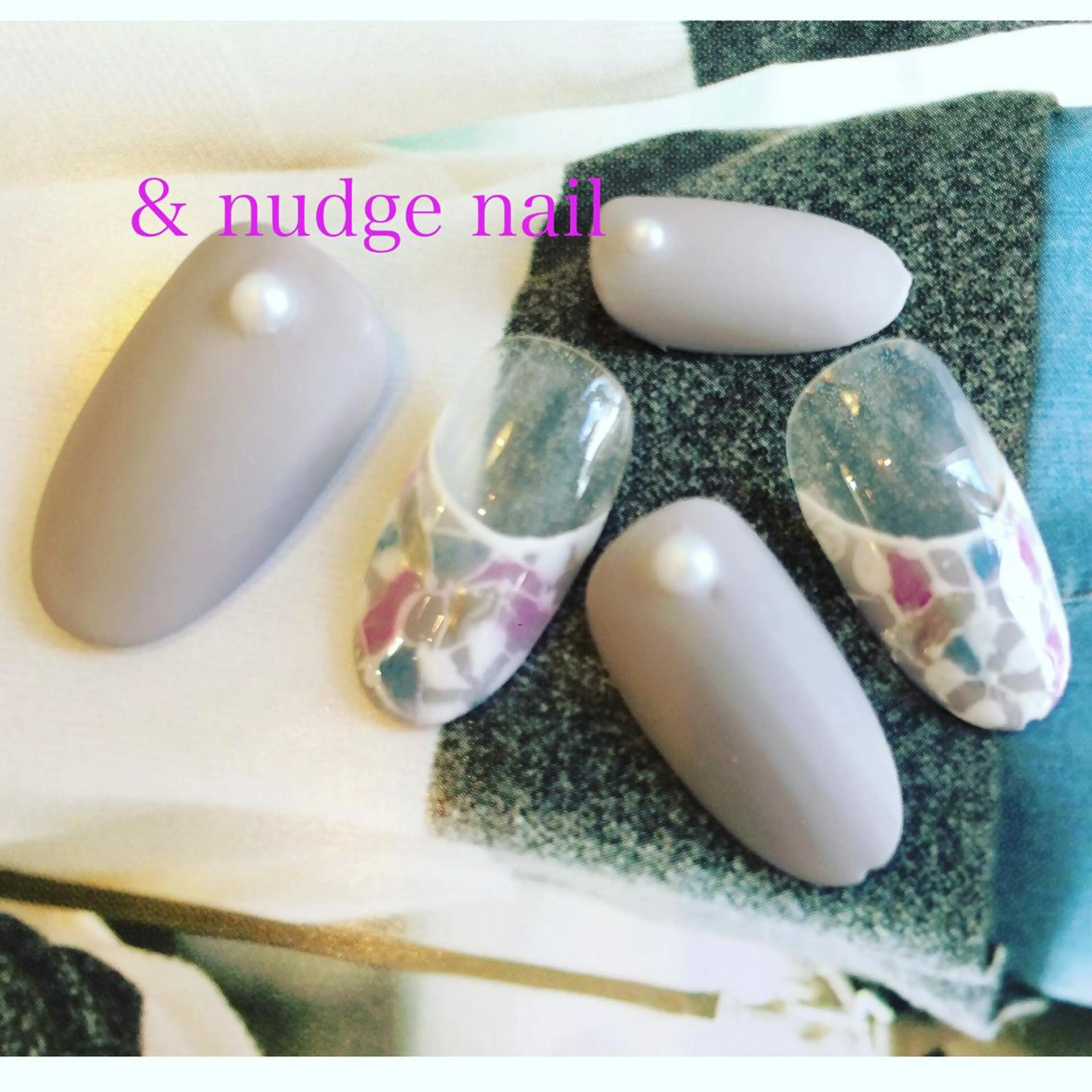 ネイル アートネイル ジェルネイル & nudge nail所属・&nudgenail 本多のネイルデザイン