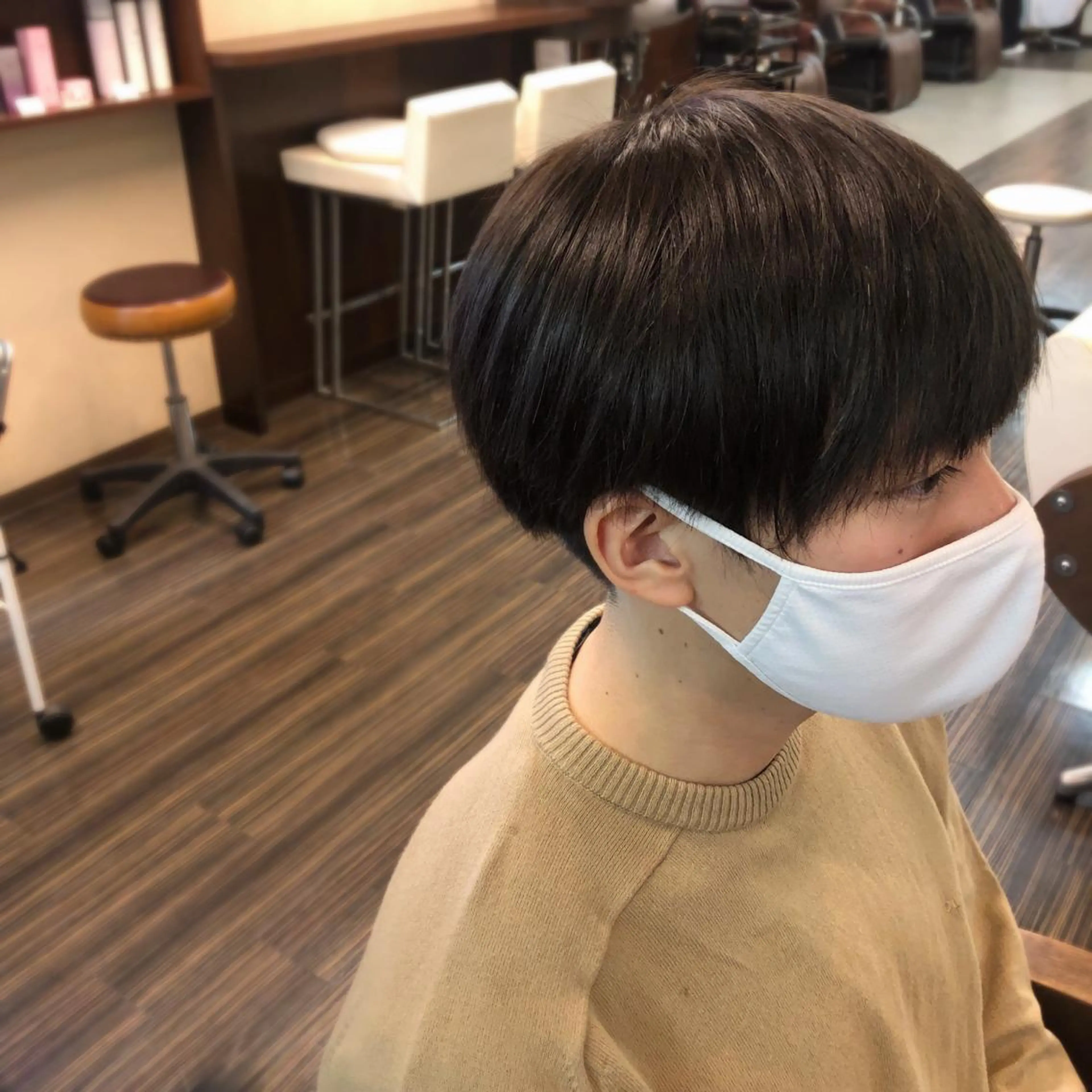 メンズ カット トリートメント 山崎 絵莉香のヘアスタイル