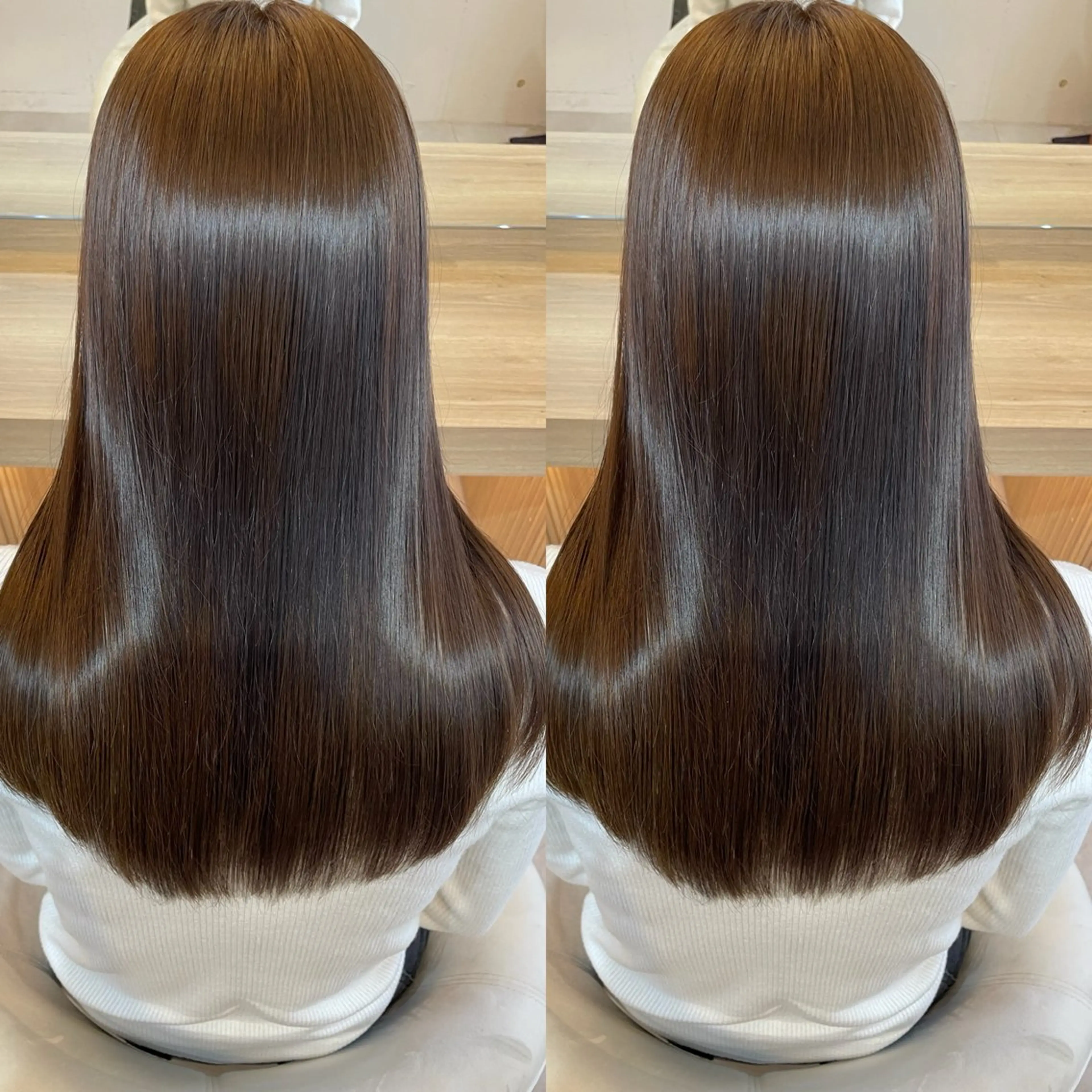 ロング カラー ヘアカラー トリートメント ヘアセット ブリーチ無しダブル カラー🦕まどかのヘアスタイル