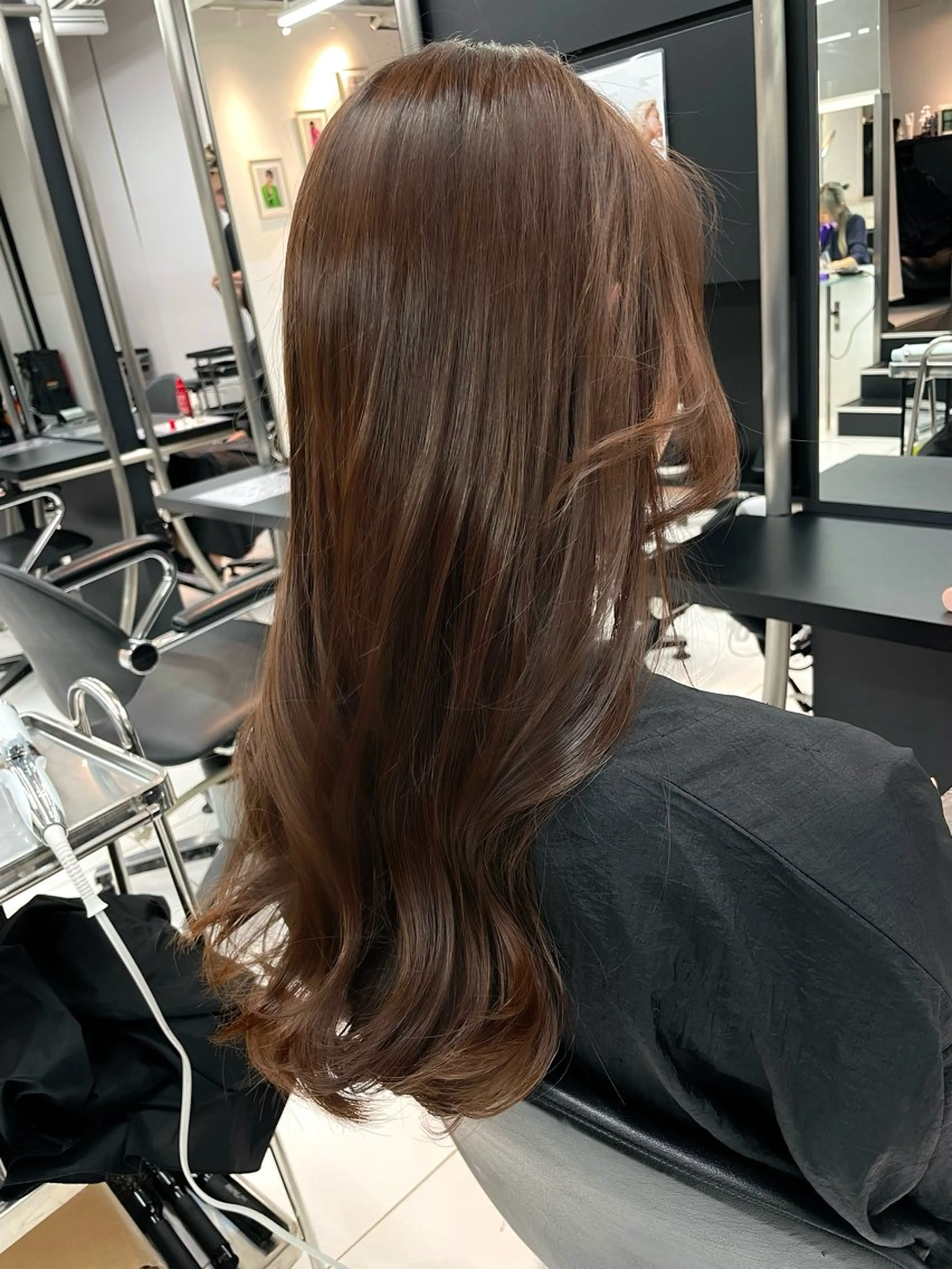 ロング カラー ブラウンカラー 無料カットモデル募集 /　 Juanのヘアスタイル