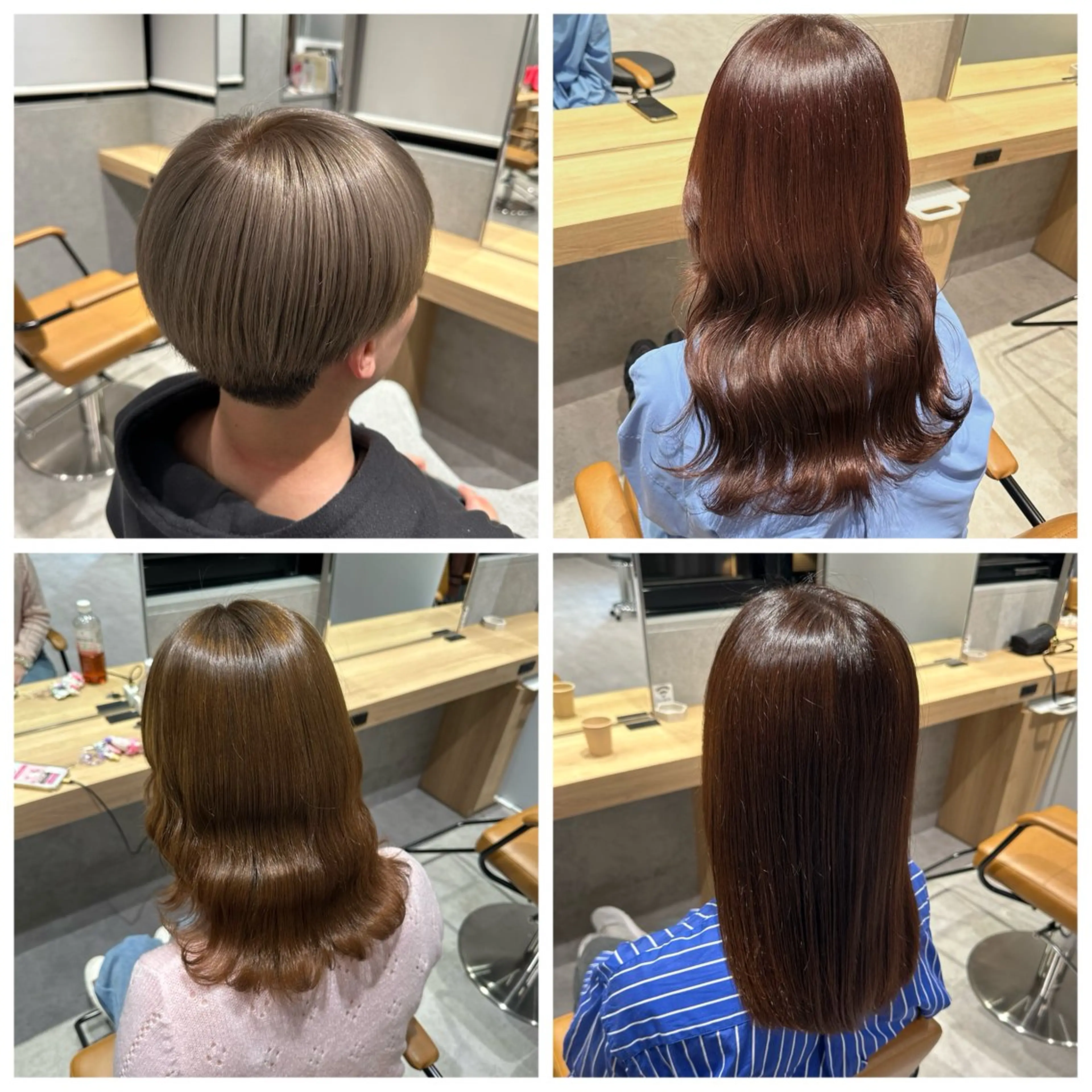 カラー メンズ 大角 千里のヘアスタイル