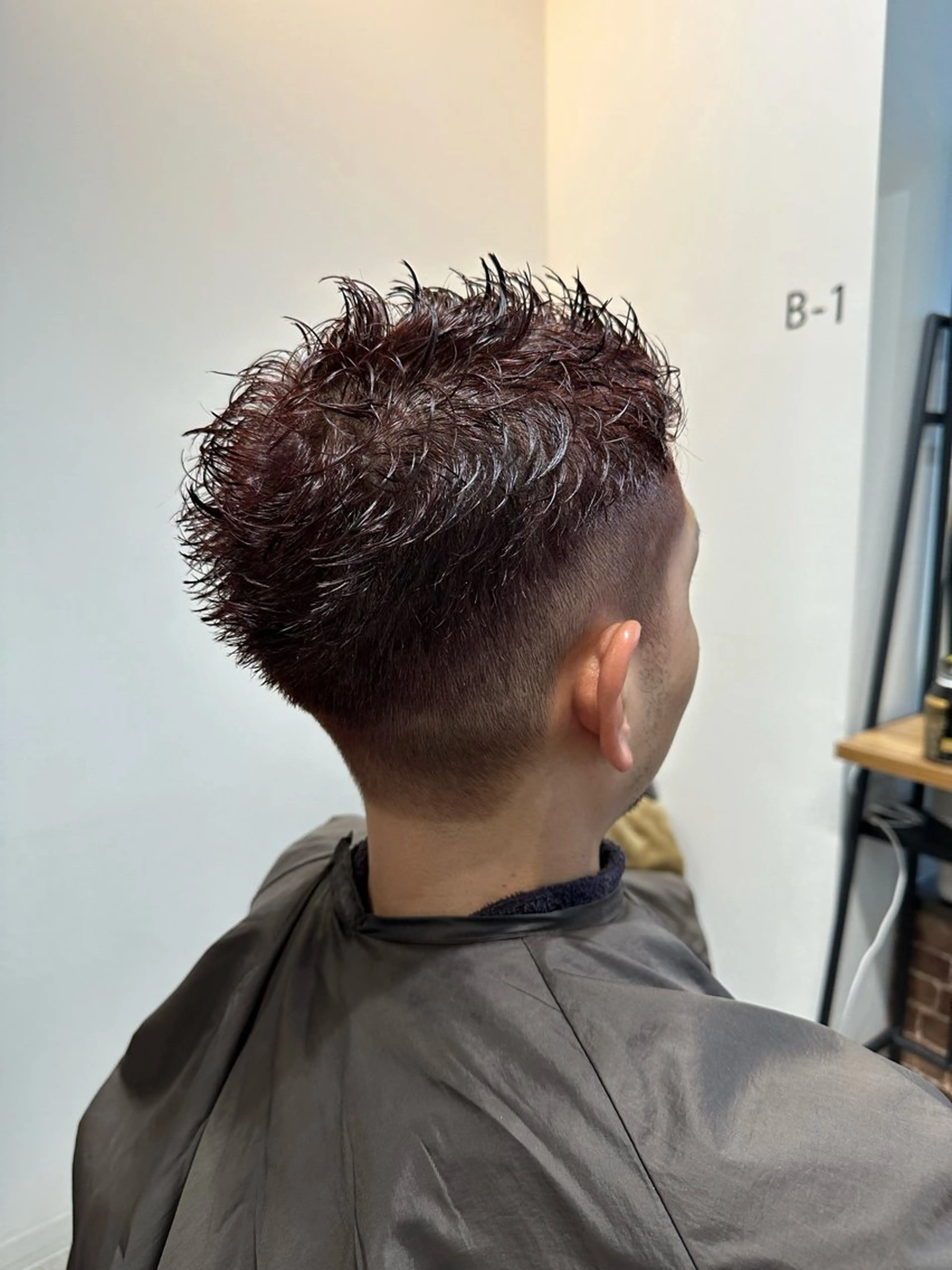 カラー メンズ ツーブロック カット ヘアカラー メンズカット クドウユウキのヘアスタイル