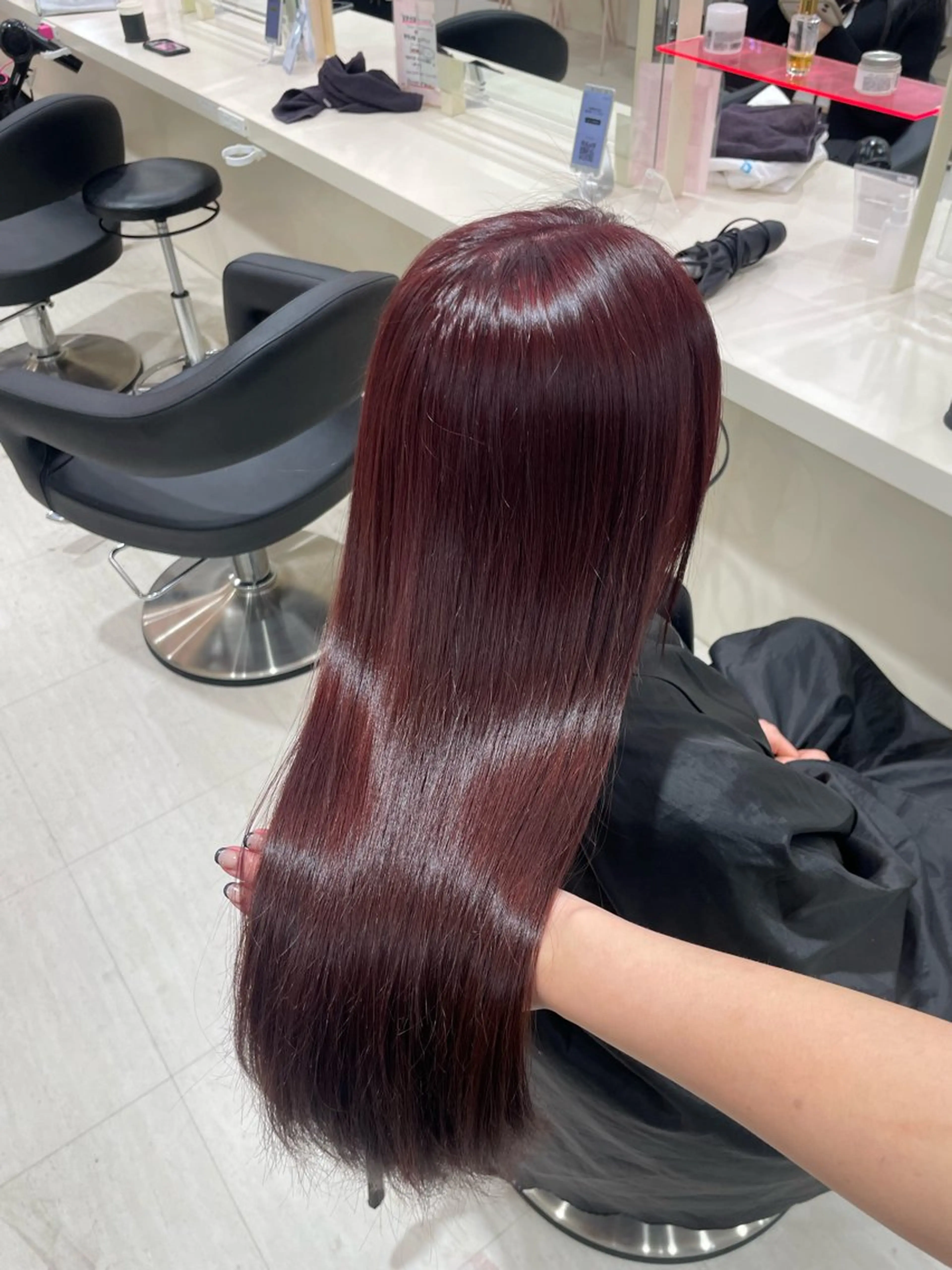 ロング カラー 🤍韓国大人っぽ ベージュMAI🤍のヘアスタイル