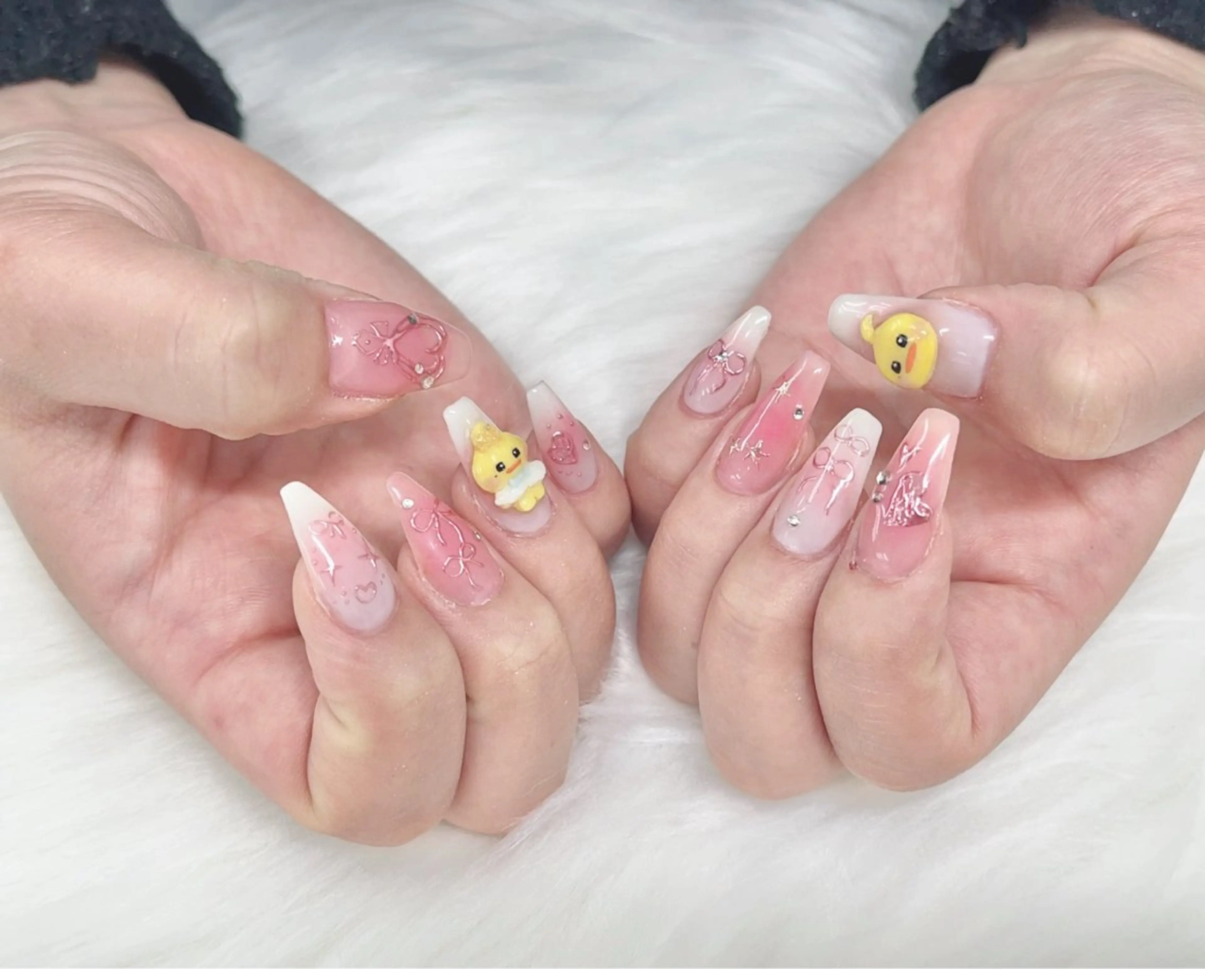 ネイル 持ち込み ハンドネイル Bianca赤羽 信末のネイルデザイン