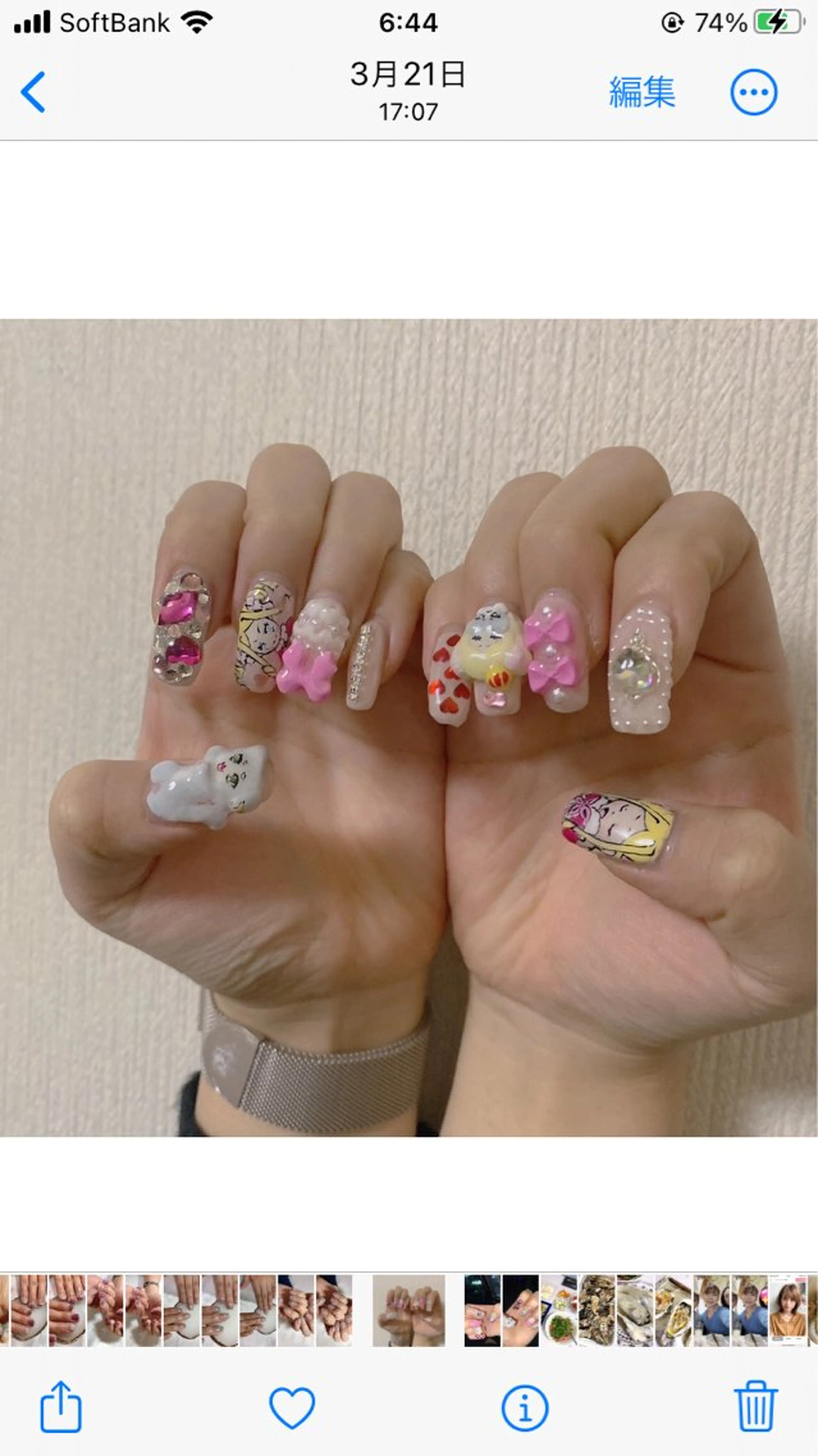 ネイル ハンドネイル ハンドケア MIMINENE NAILのネイルデザイン