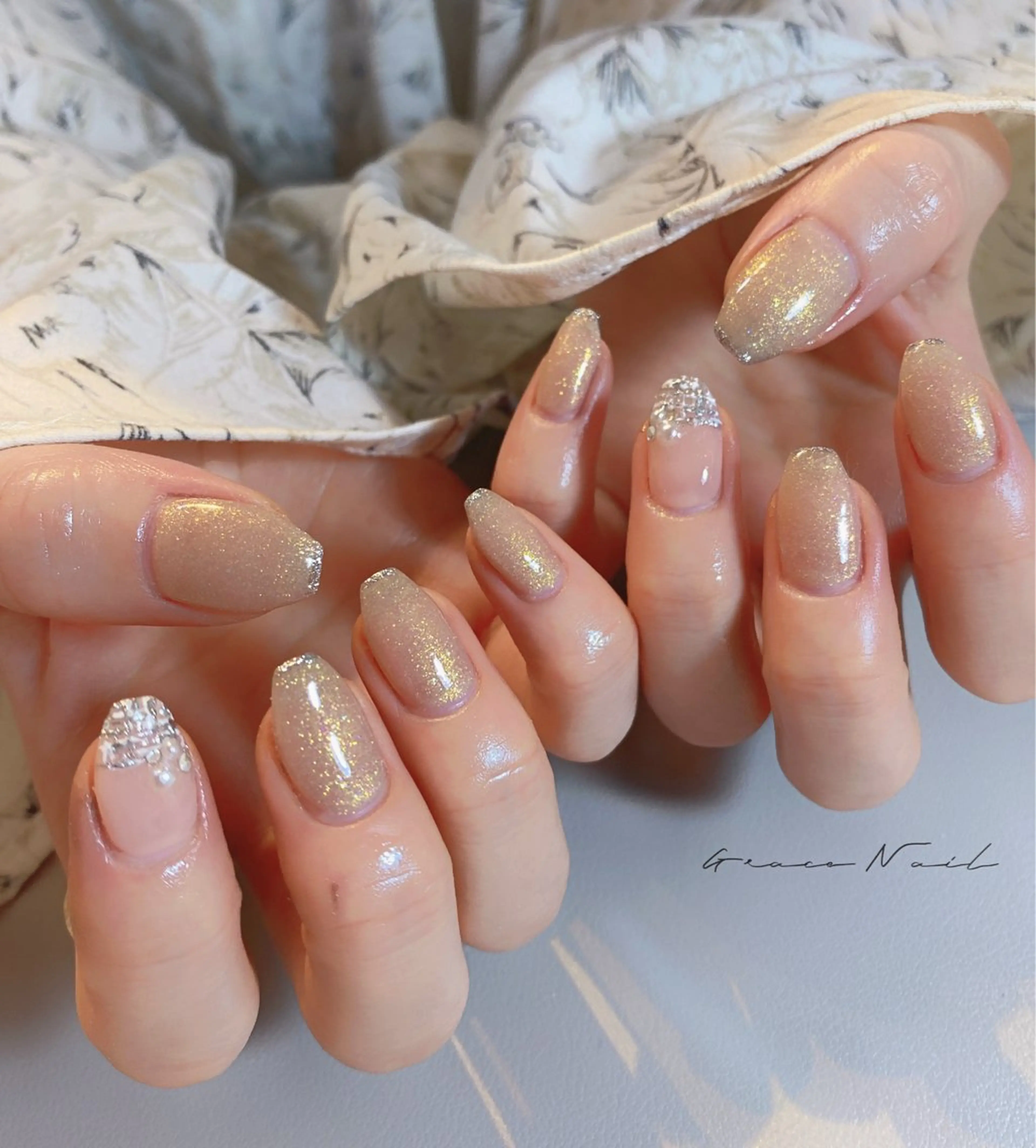 ネイル ハンドネイル ☆*｡Grace Nail｡*☆のネイルデザイン