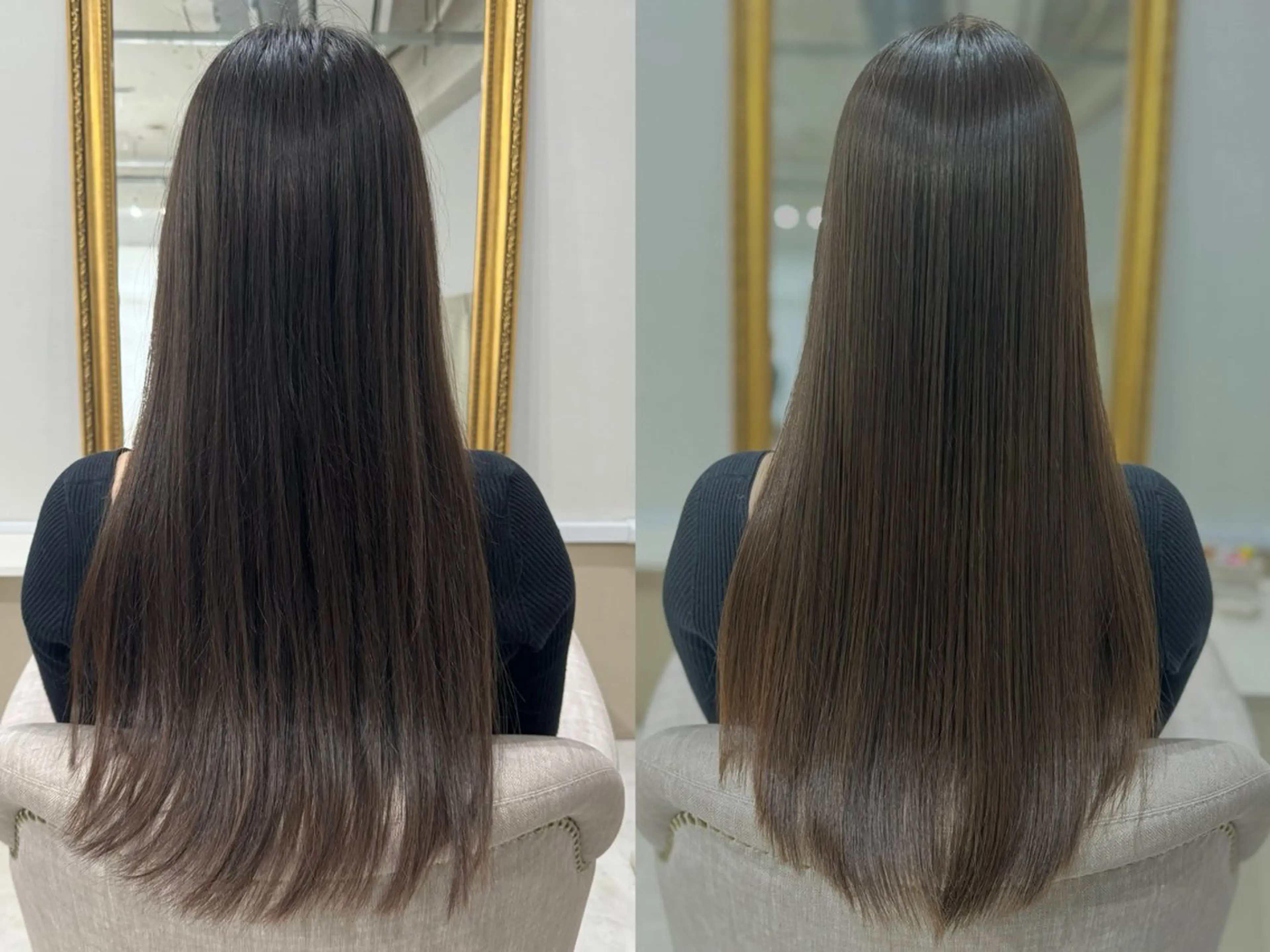 ロング カット 縮毛矯正 トリートメント 髪質改善×縮毛矯正 Core梅田　片山のヘアスタイル