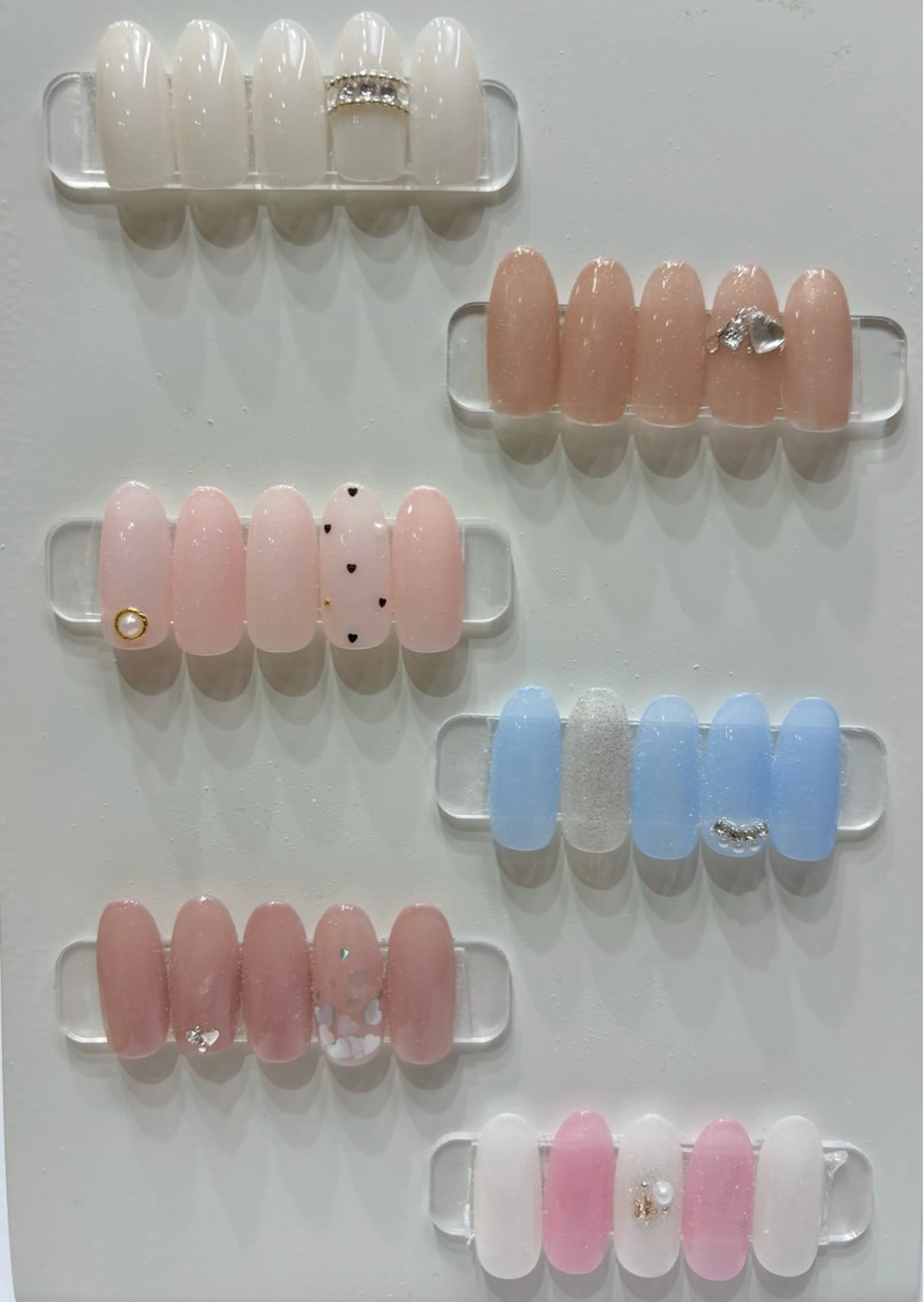 🎀練習モデル限定クーポン🤍オフィスシンプル定額ネイル⚠️オフあり※画像はイメージ画像となります※の写真