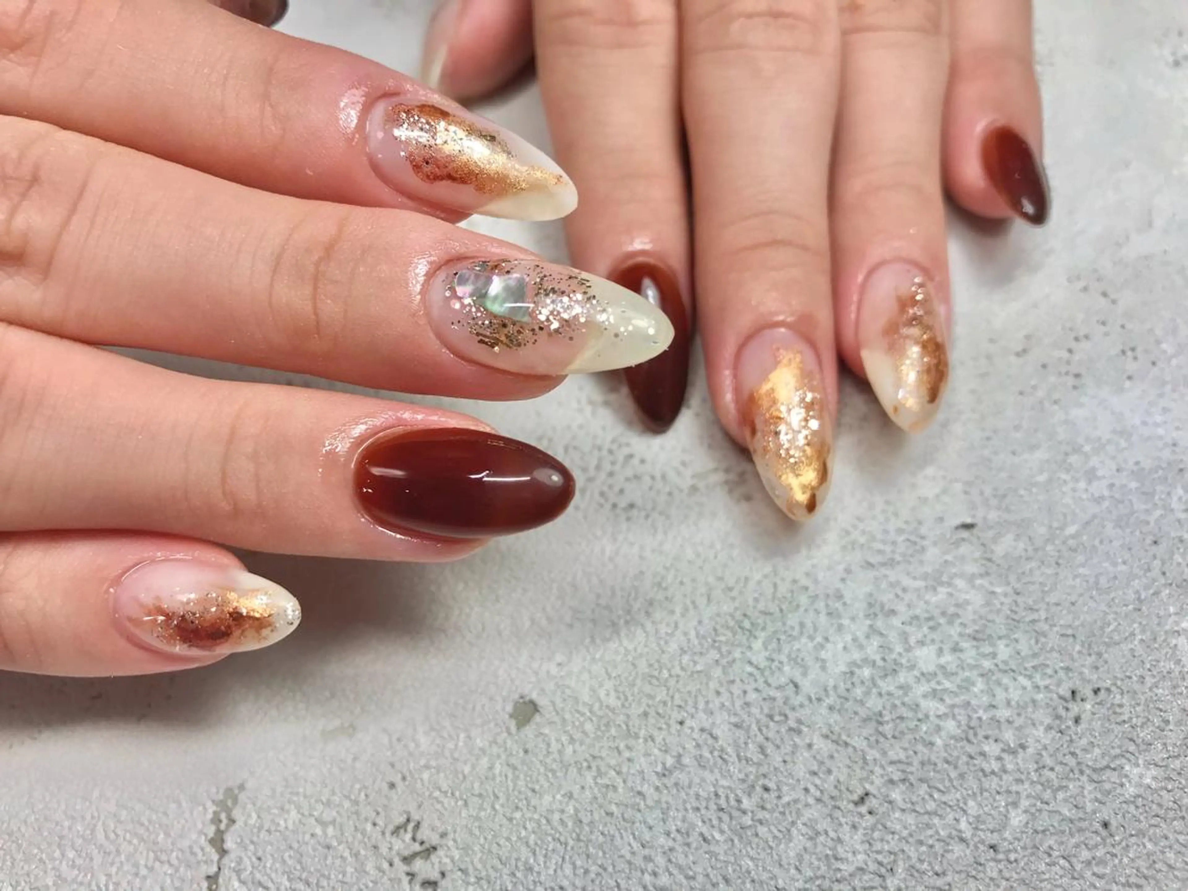 ネイル nail salon　Natural Cure所属・平井 彩香のネイルデザイン