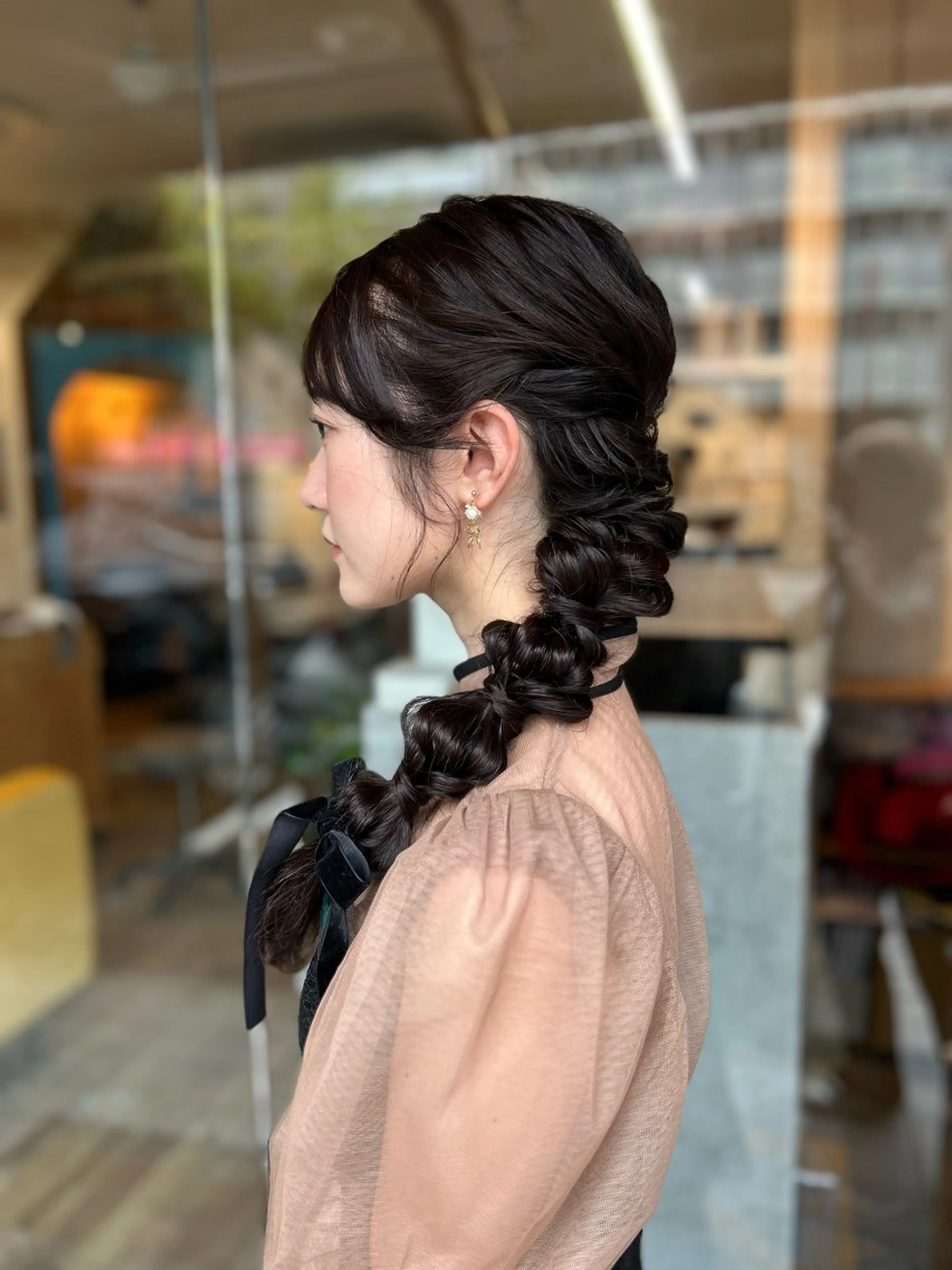 ロング ヘアアレンジ ヘアセット IMARI /のヘアスタイル