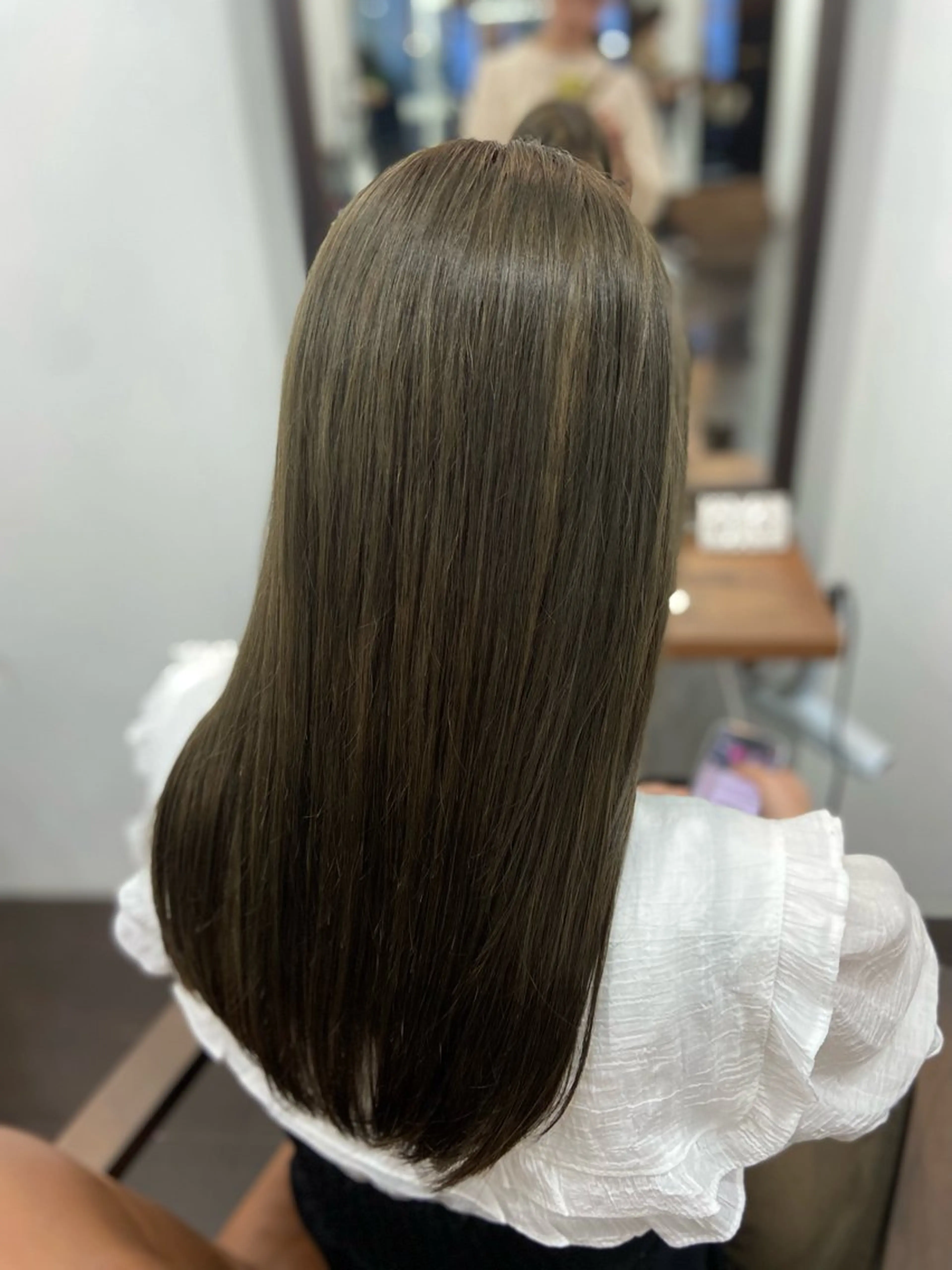 ロング カット ヘアカラー トリートメント ヘッドスパ 🌷名駅／髪質改善 ヘアセット/モネ🌷のヘアスタイル