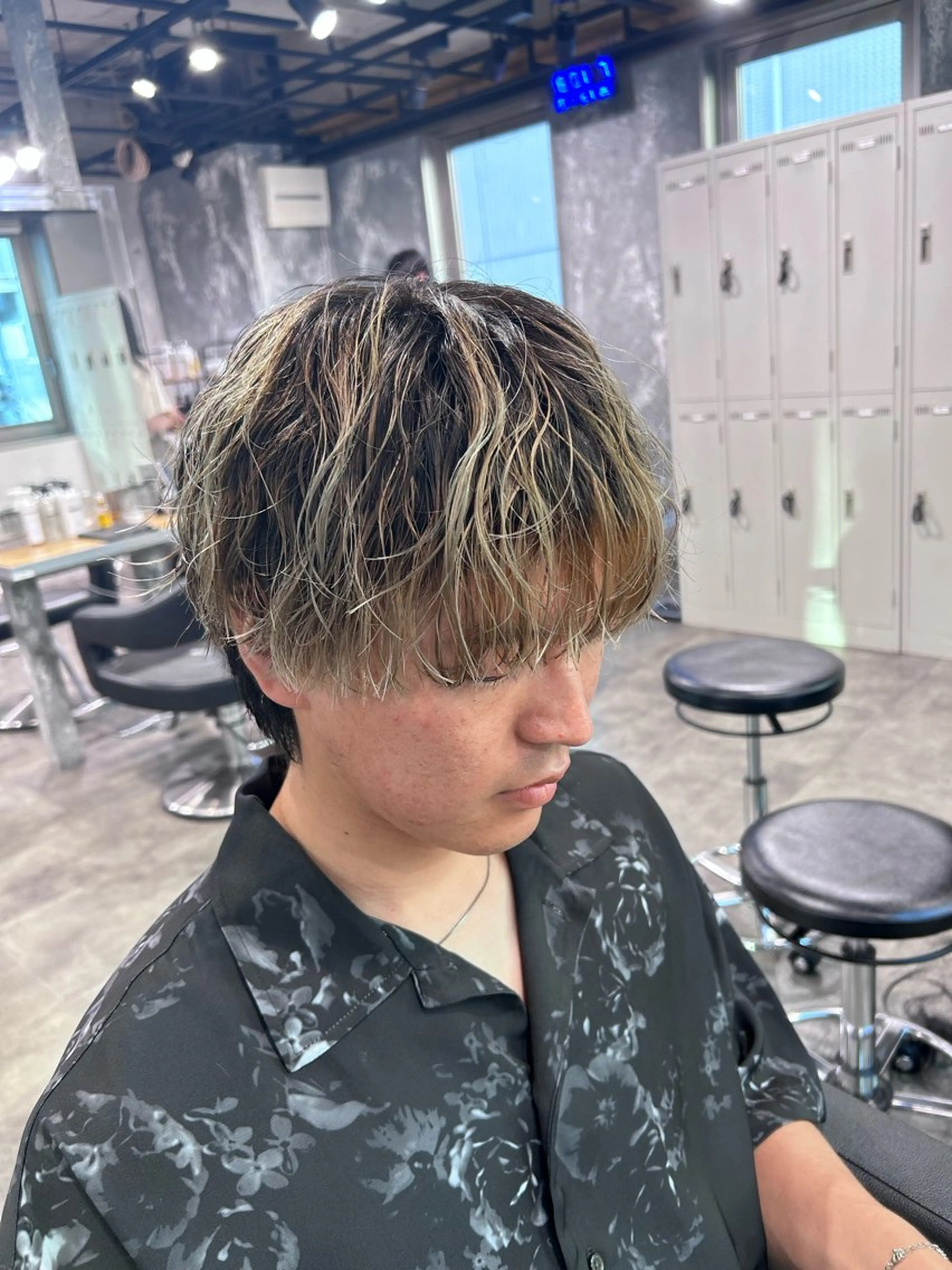 メンズ メンズパーマ カット パーマ メンズ特化美容師 💠チナツのヘアスタイル