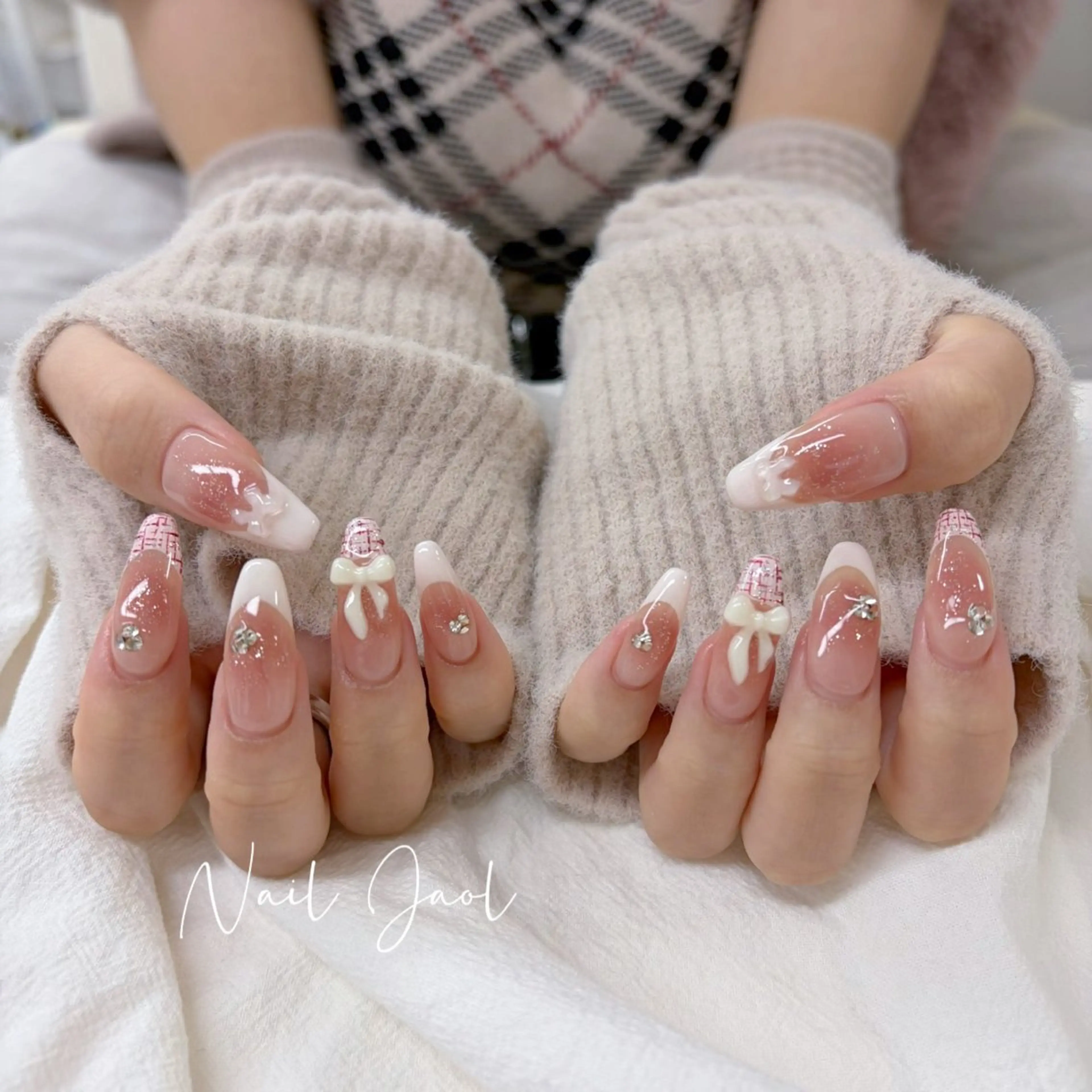 ロング ハンドネイル nail jaol池袋店所属・ネイルJaol 池袋のネイルデザイン