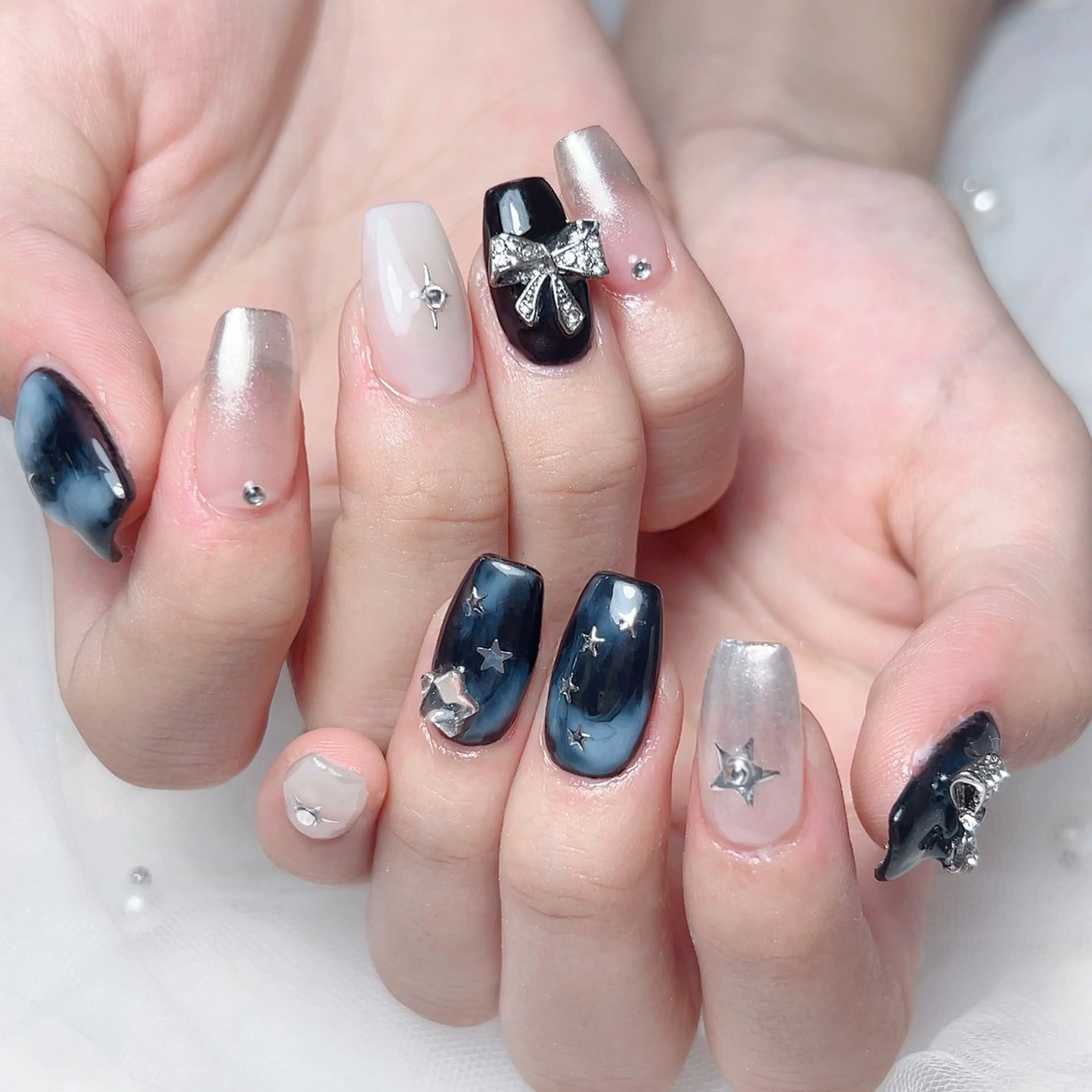 ネイル M🌷nail 長さだし専門店のネイルデザイン