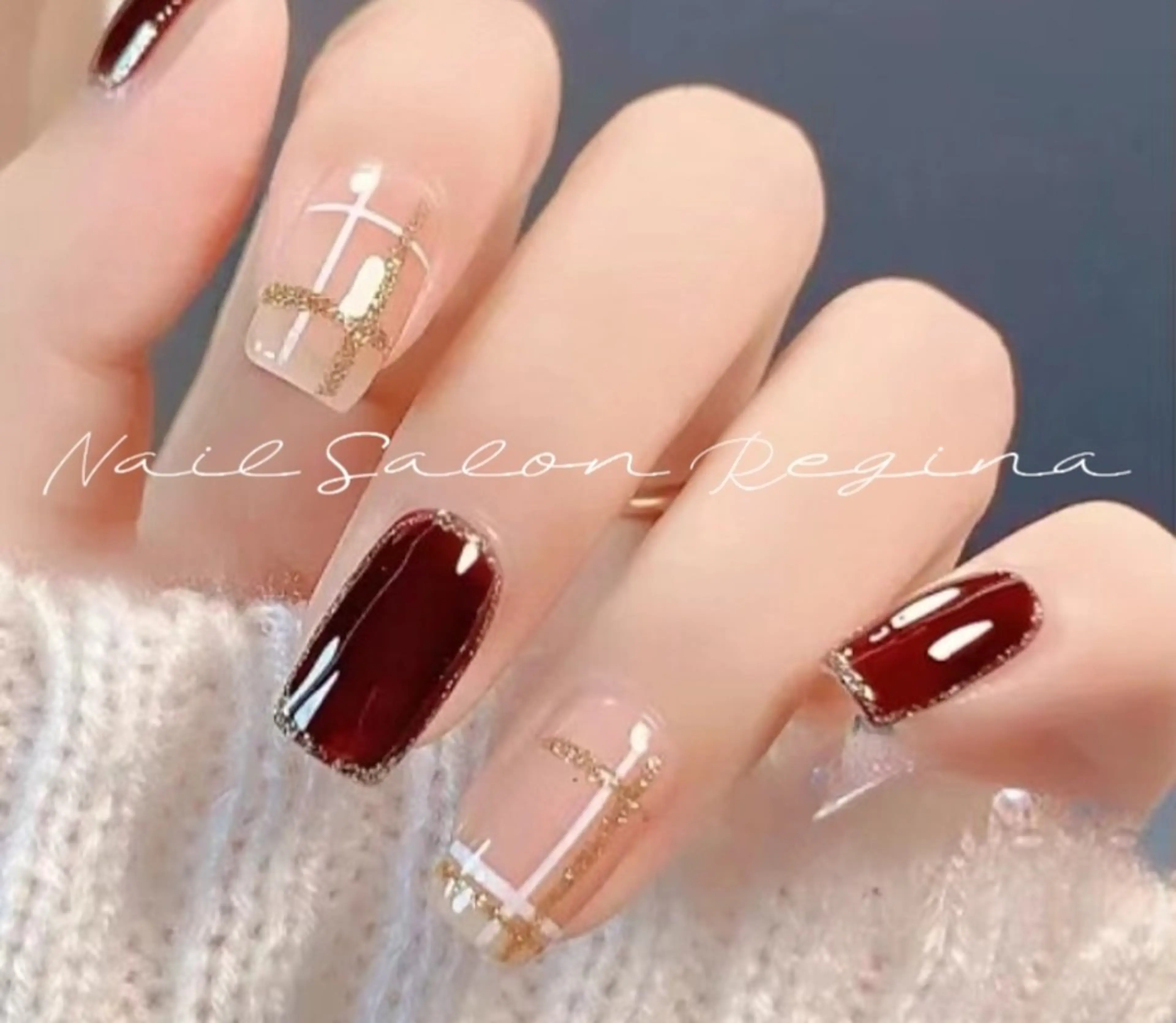 【自爪HAND】 人気No.1♪ 定額トレンドデザイン ￥7,980→7,280の写真