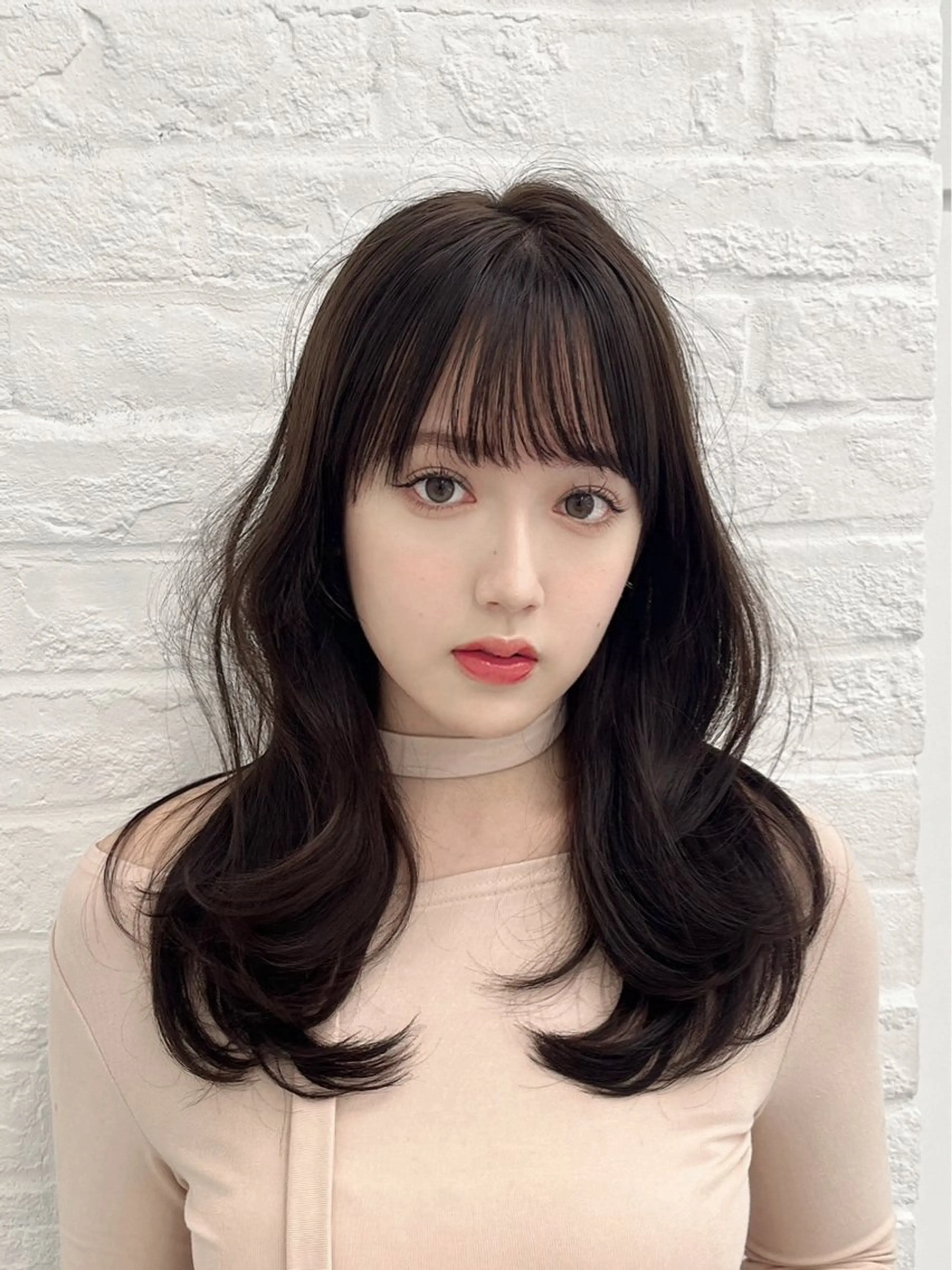 セミロング カラー パーマ ヘアアレンジ メンズ メンズ韓国風 韓国風ヘア レイヤーカット 韓国ヘア×顔まわり 🇰🇷和知拓郎のヘアスタイル