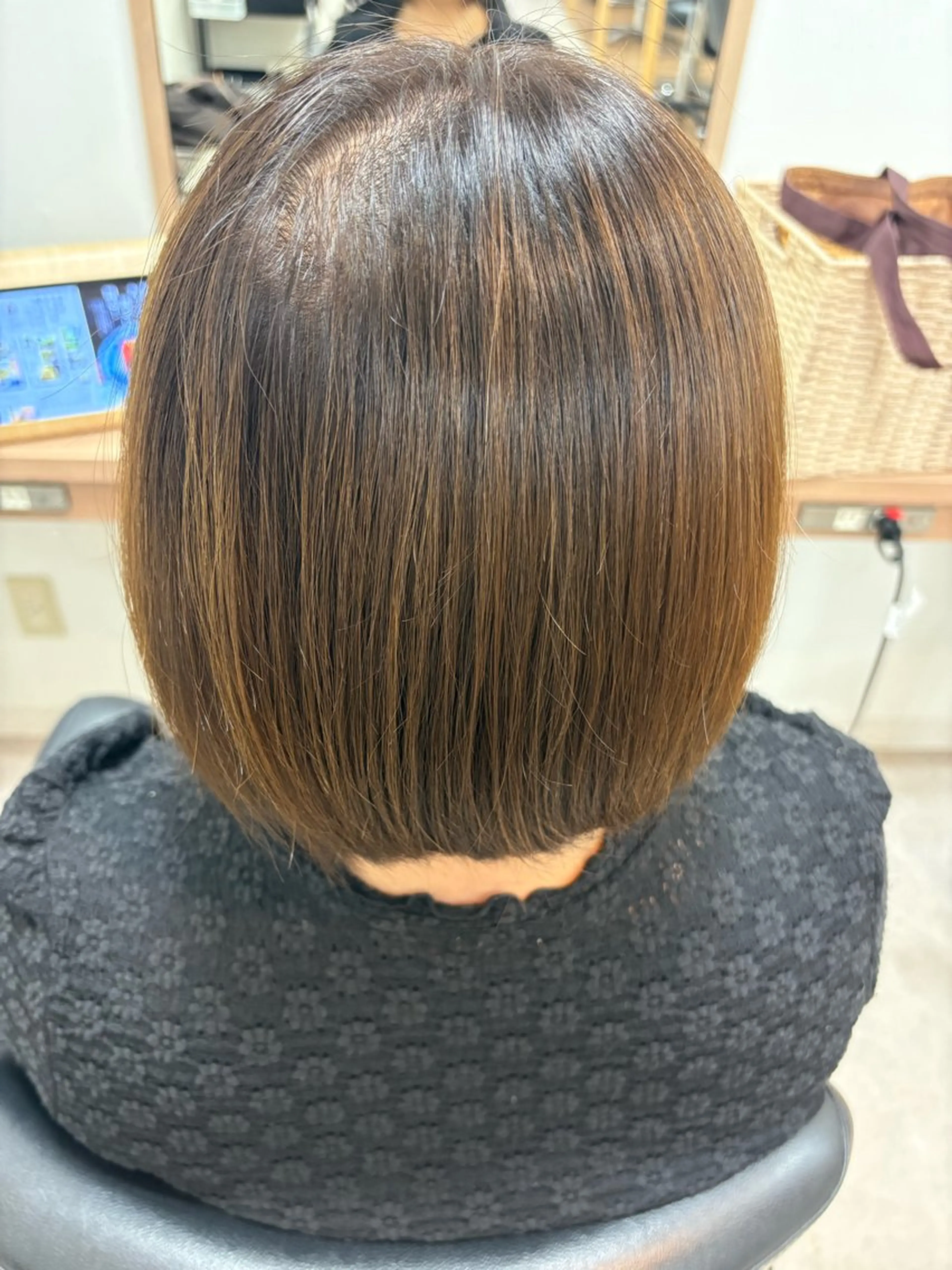 ショート ヘアカラー 神長 修平のヘアスタイル