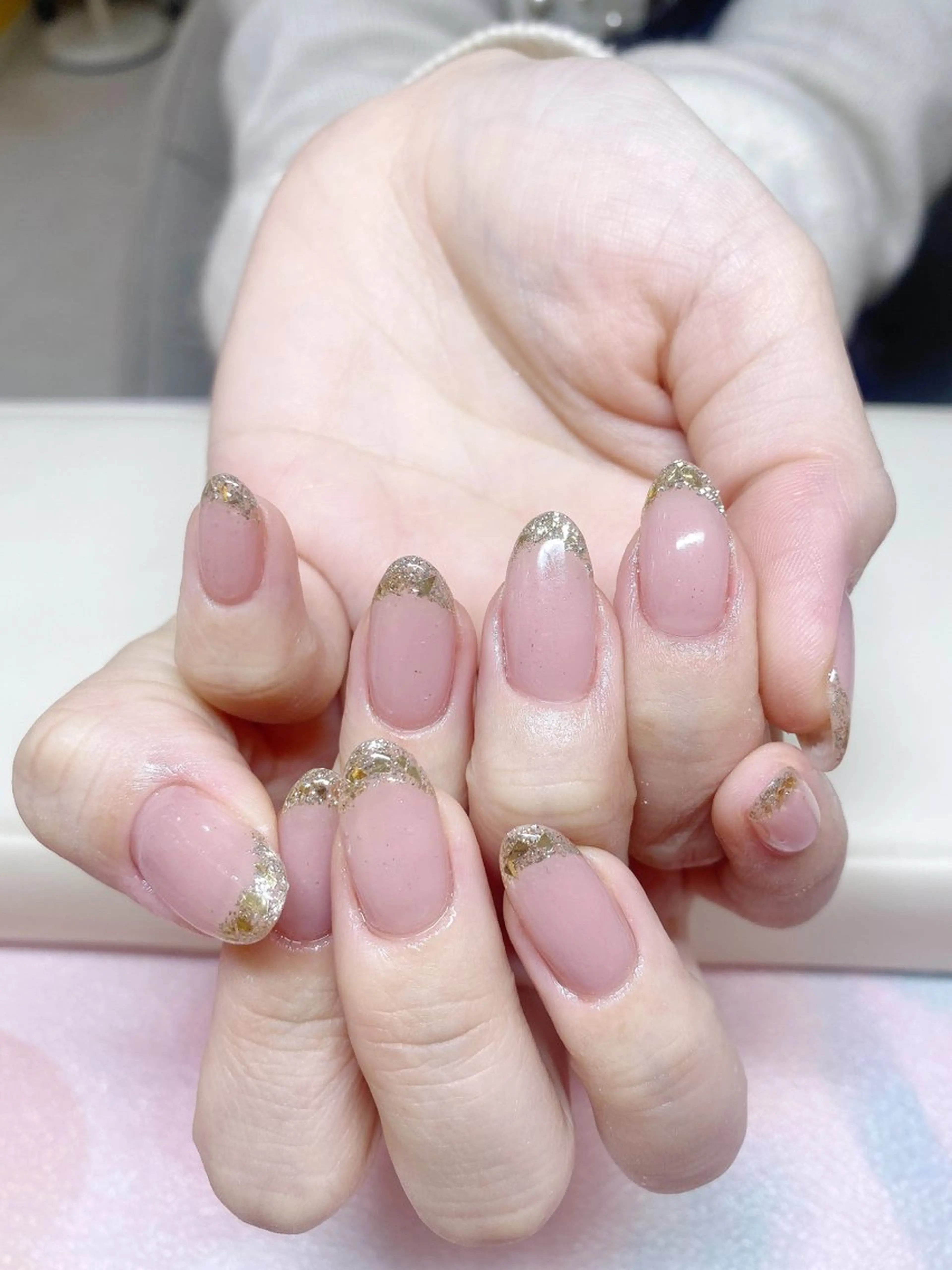 ネイル ハンドネイル ハンドケア ネイル＆アイラッシュ ∩_∩アオイのネイルデザイン
