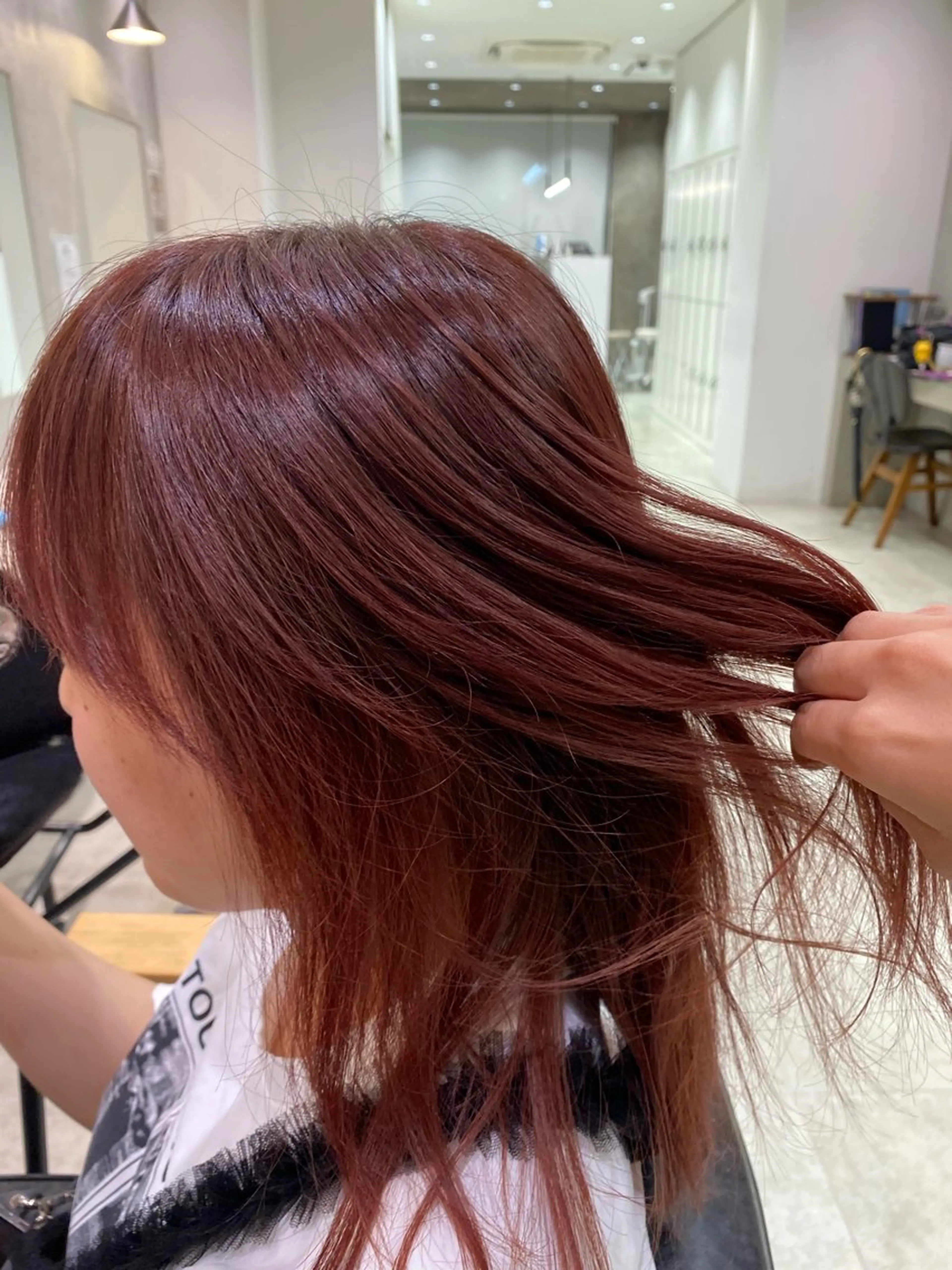 ミディアム カラー ヘアカラー ROMMY所属・似合わせヘア 💇🏻‍♀/マリアのヘアスタイル