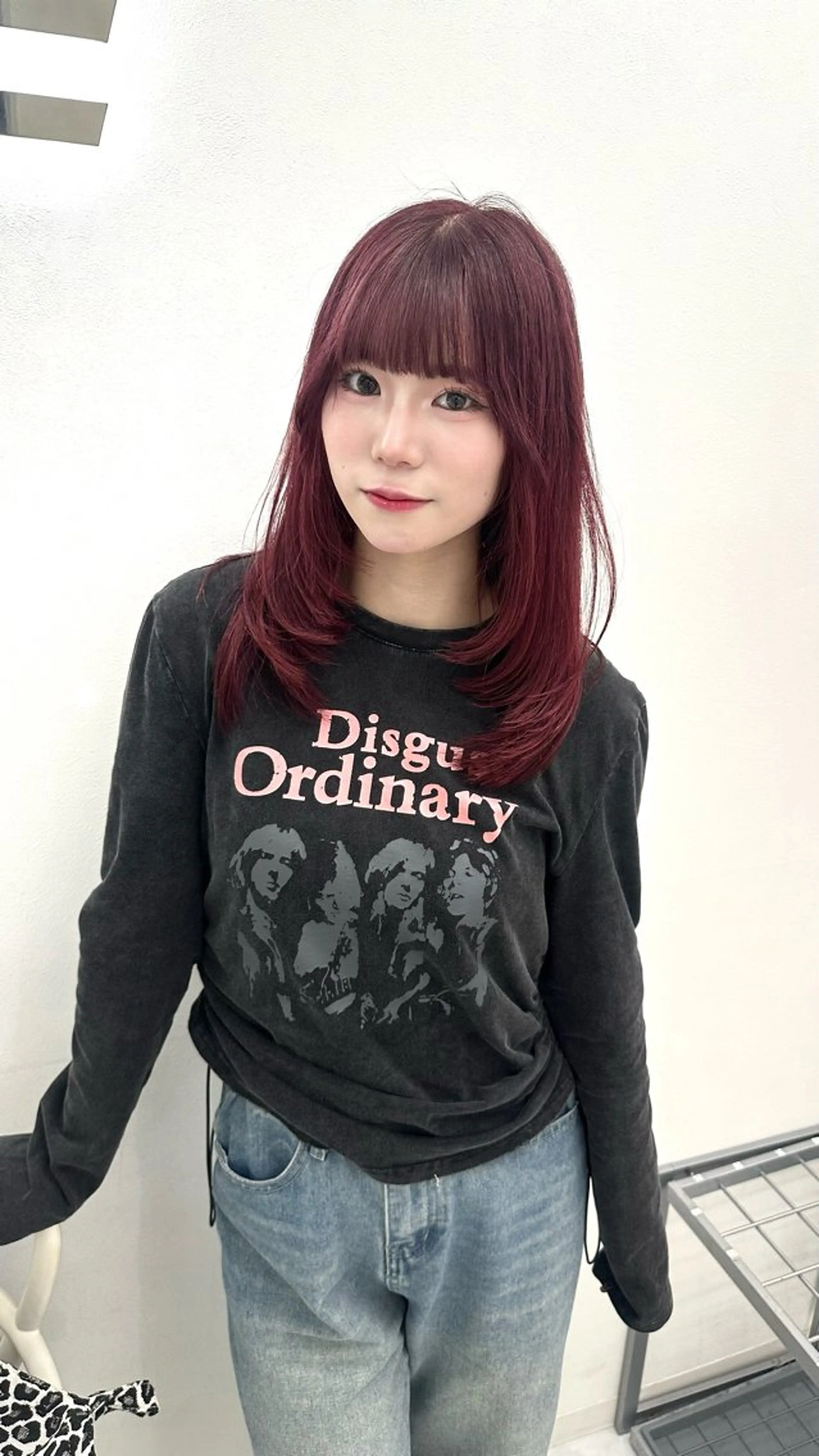 セミロング 大人っぽ中韓レディ ヘア🤍MAOのヘアスタイル