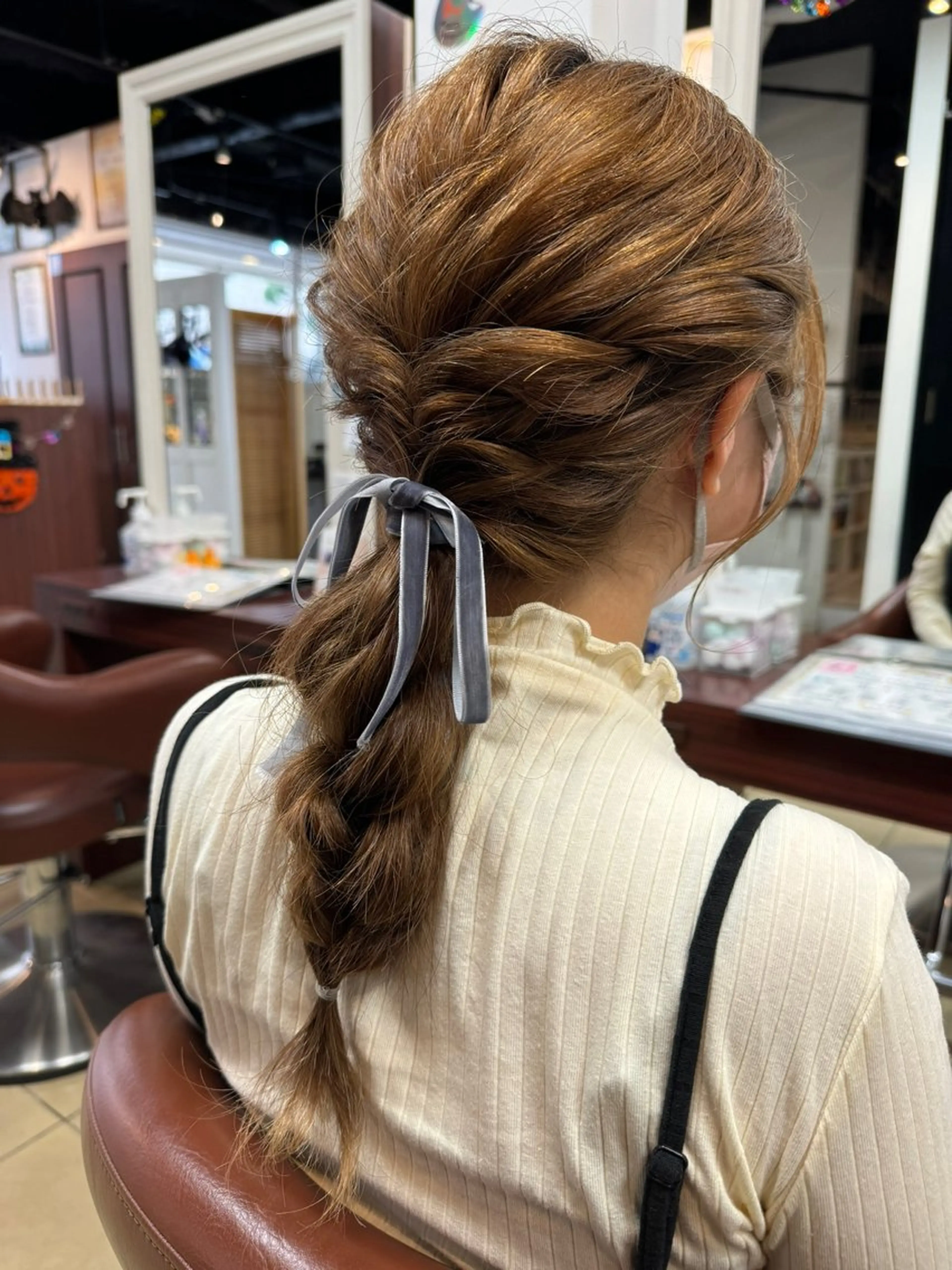 ロング ヘアアレンジ 結婚式・ブライダル ヘアセット Active西新井店 【宗形 真帆】のヘアスタイル