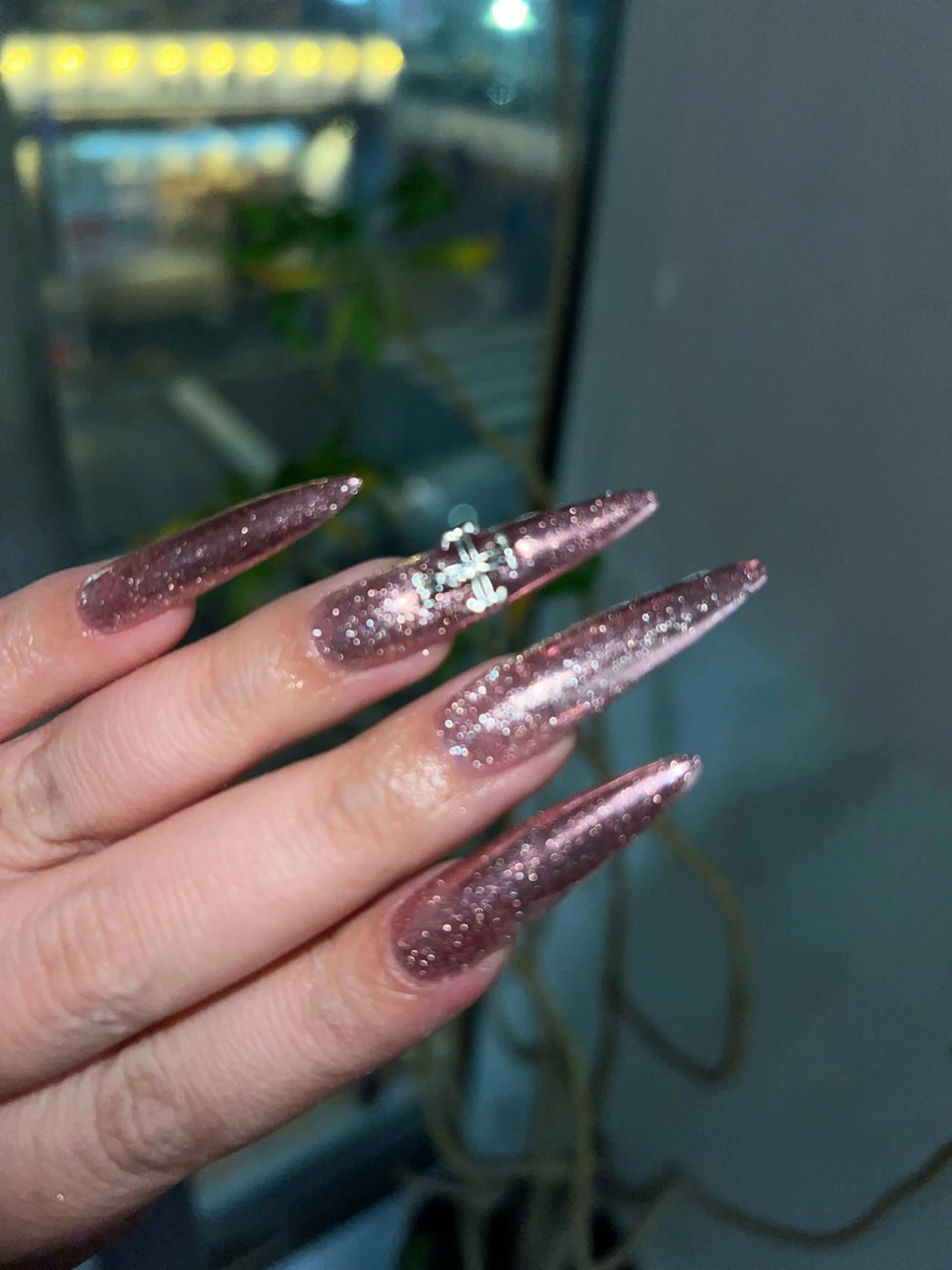 【パラジェル変更可🌷オフあり】ミラーネイルの写真