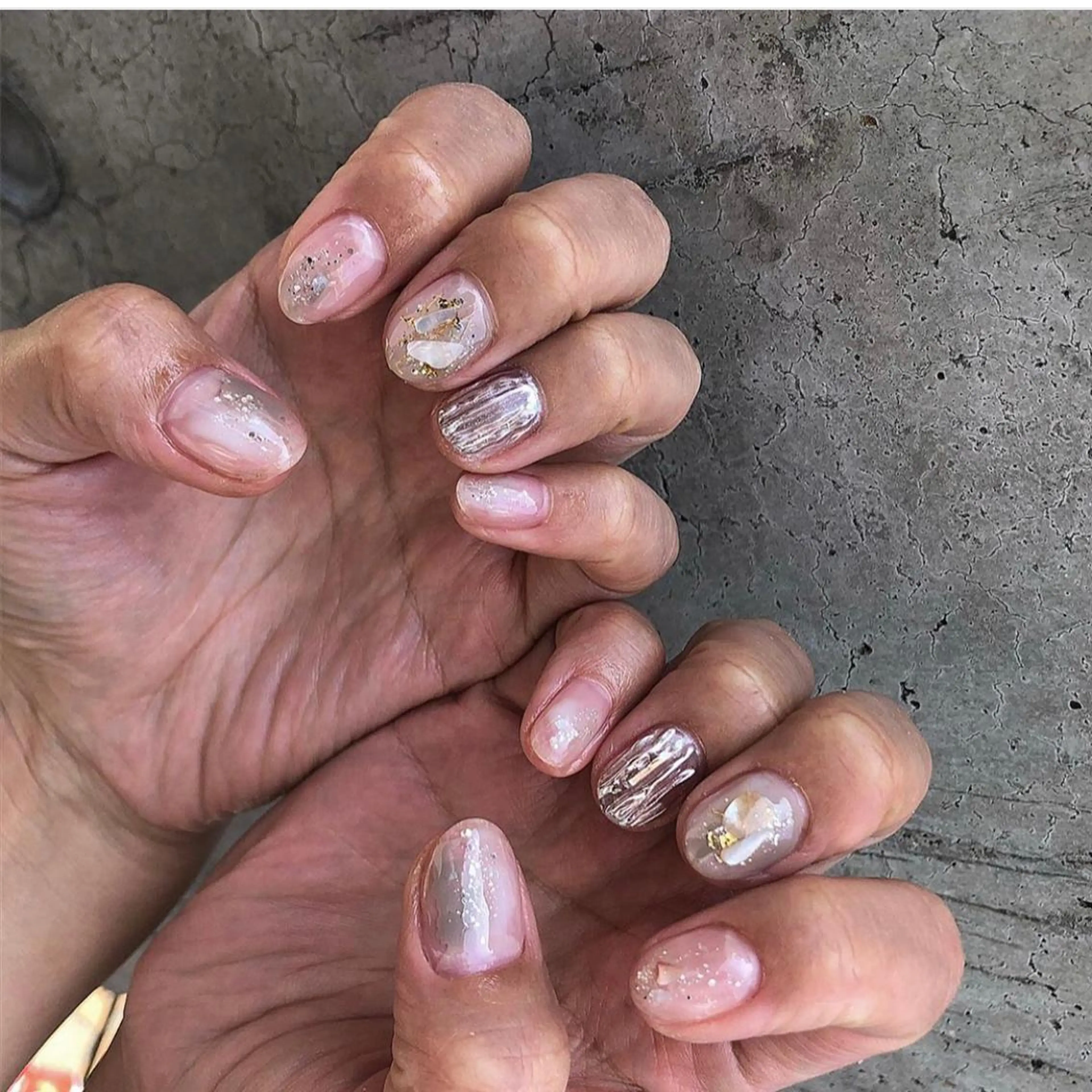 ネイル ニュアンスネイル granveil所属・nail salon granveilのネイルデザイン